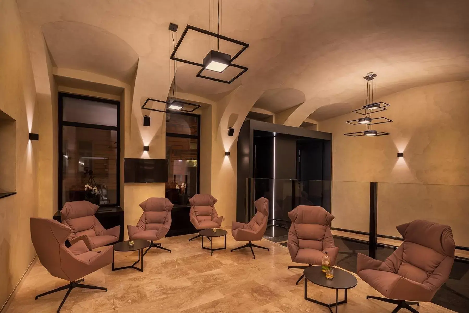 Lobby or reception in Hotel CUBE Prague Lobby or reception in Hotel CUBE Prague