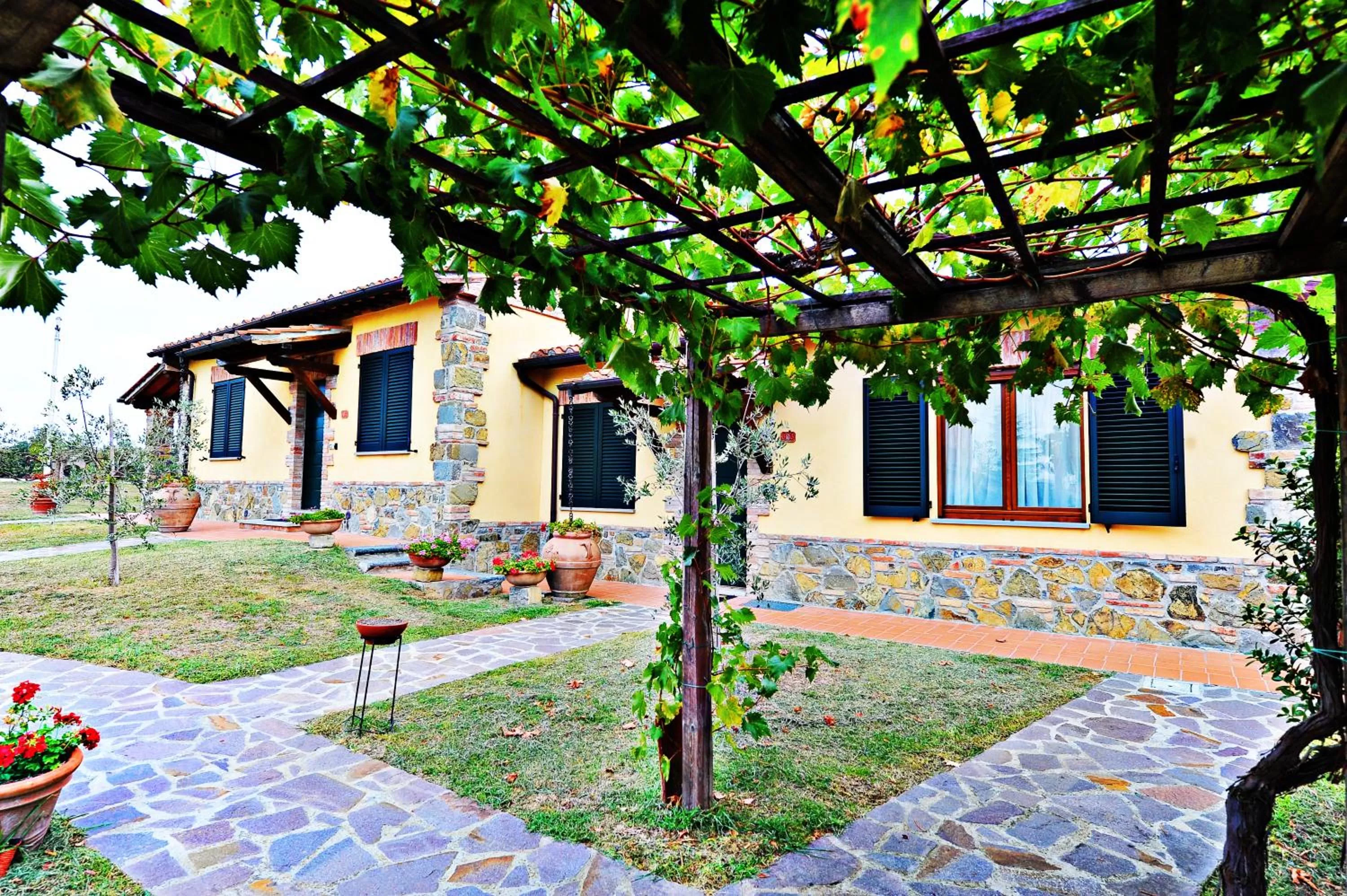 Garden in Albergo La Foresteria