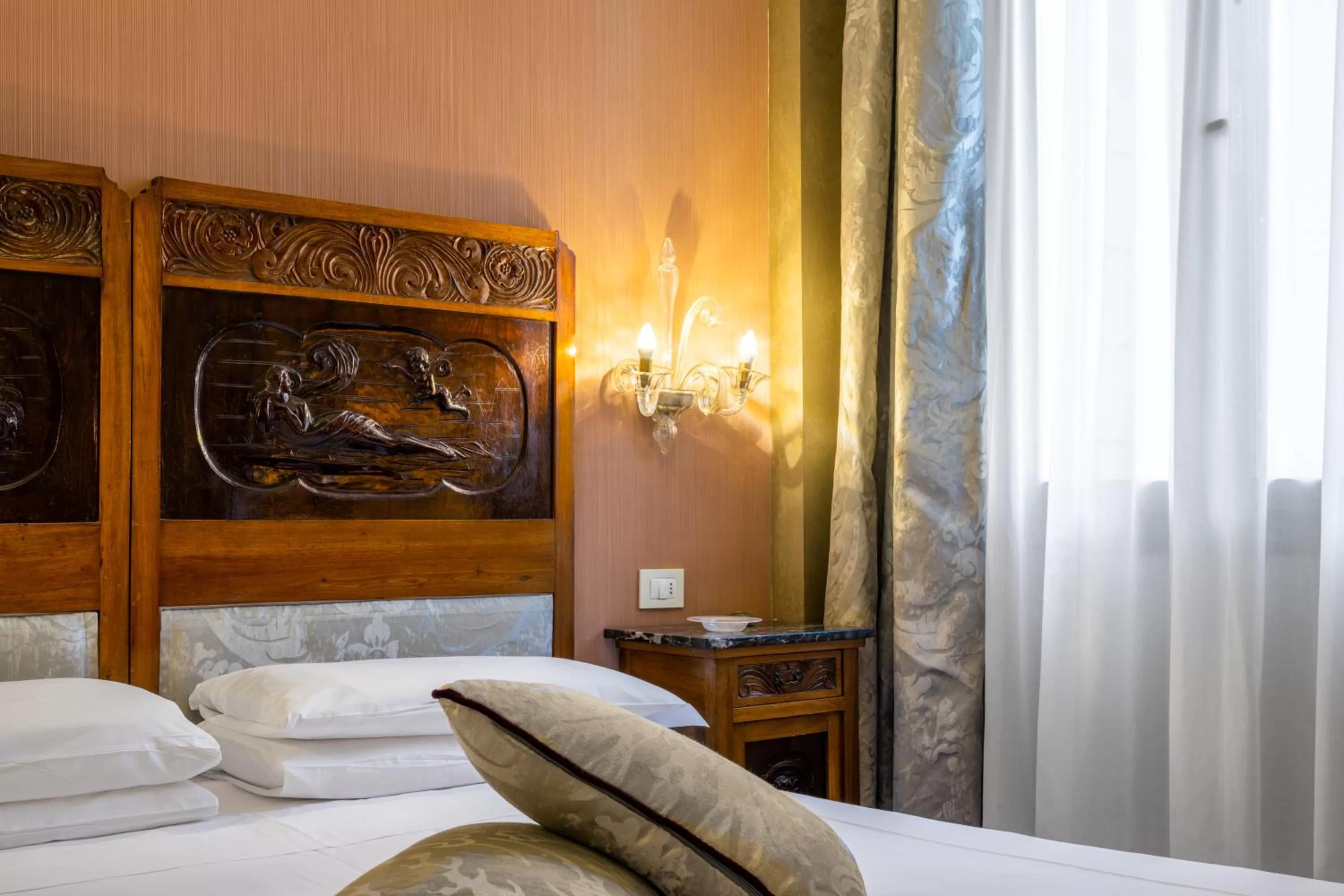 Bedroom, Bed in Hotel Campiello