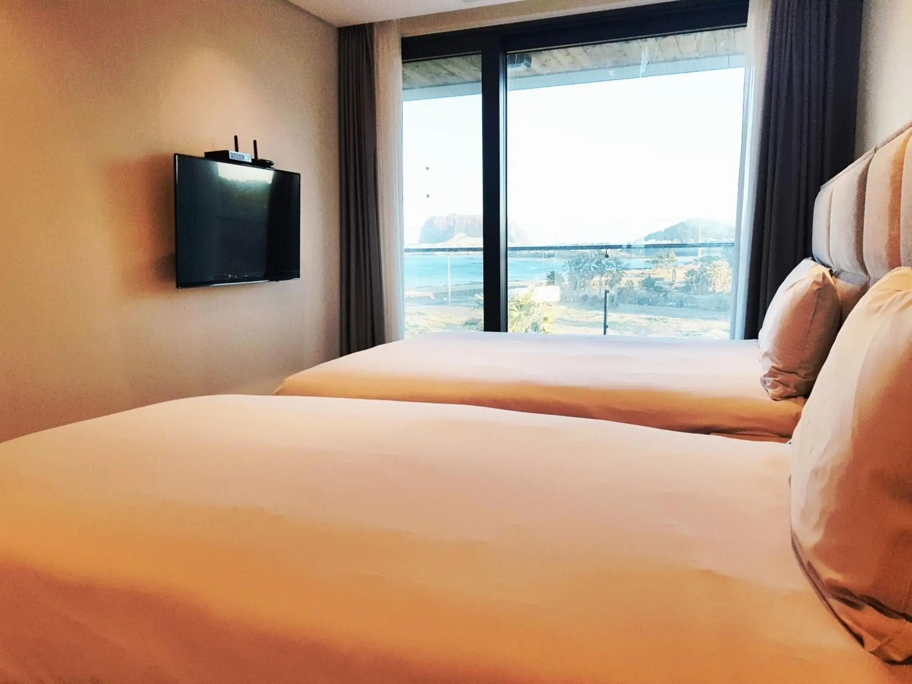 Bed in Attirance Pool Villa & Hotel Bed in Attirance Pool Villa & Hotel