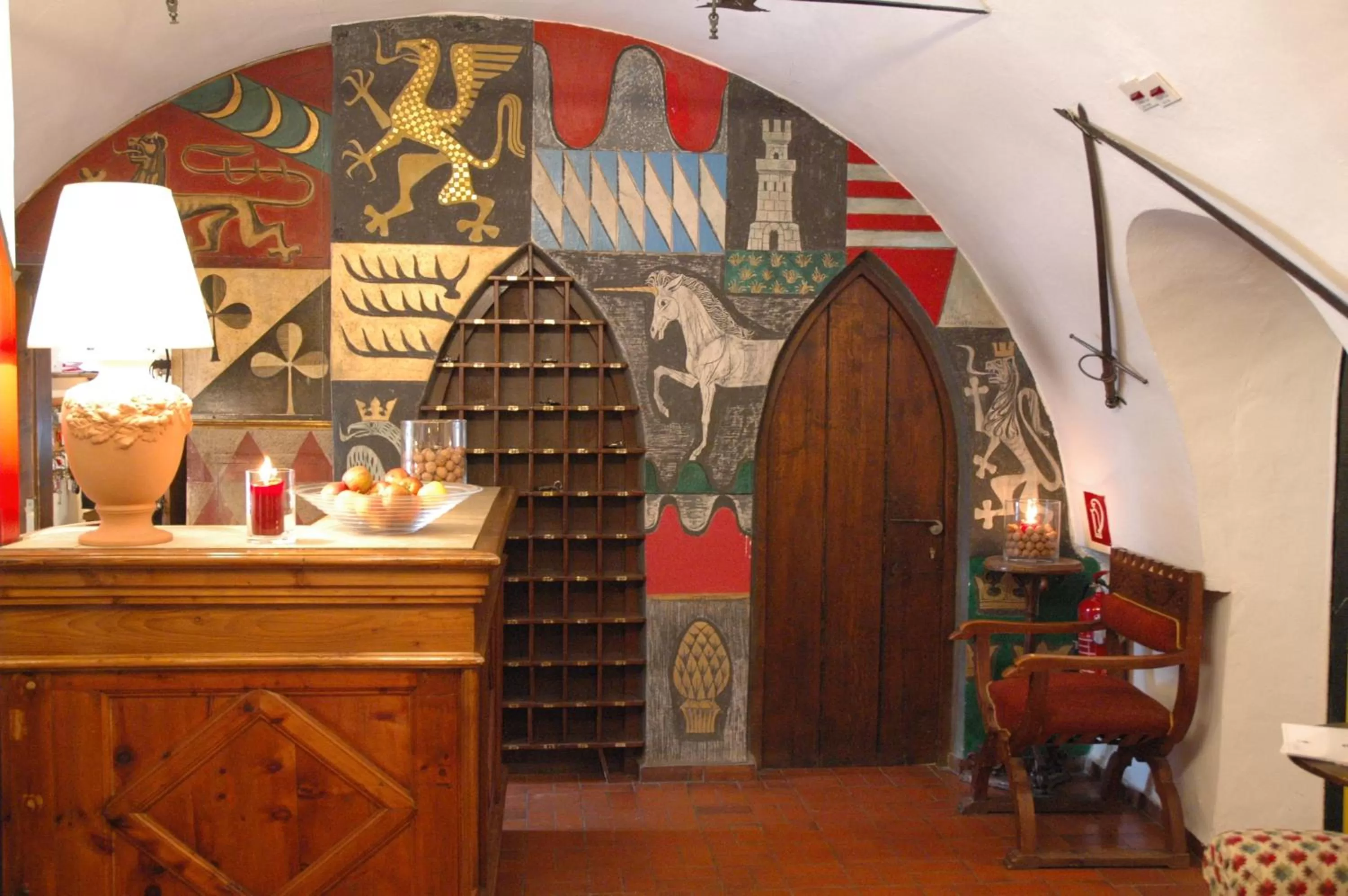 Lobby or reception in Schloss Münichau