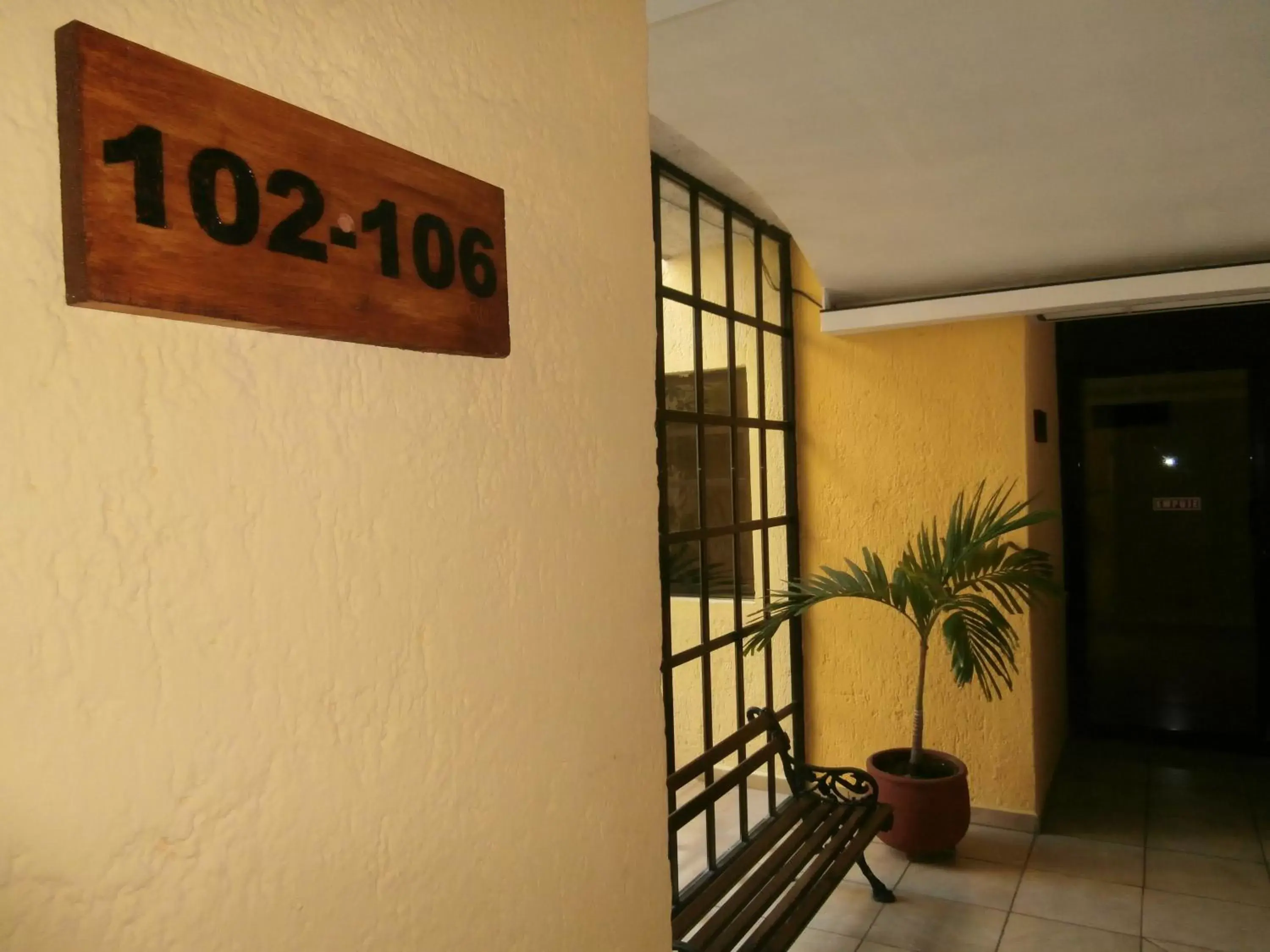 Decorative detail in Hotel Hacienda Cancun