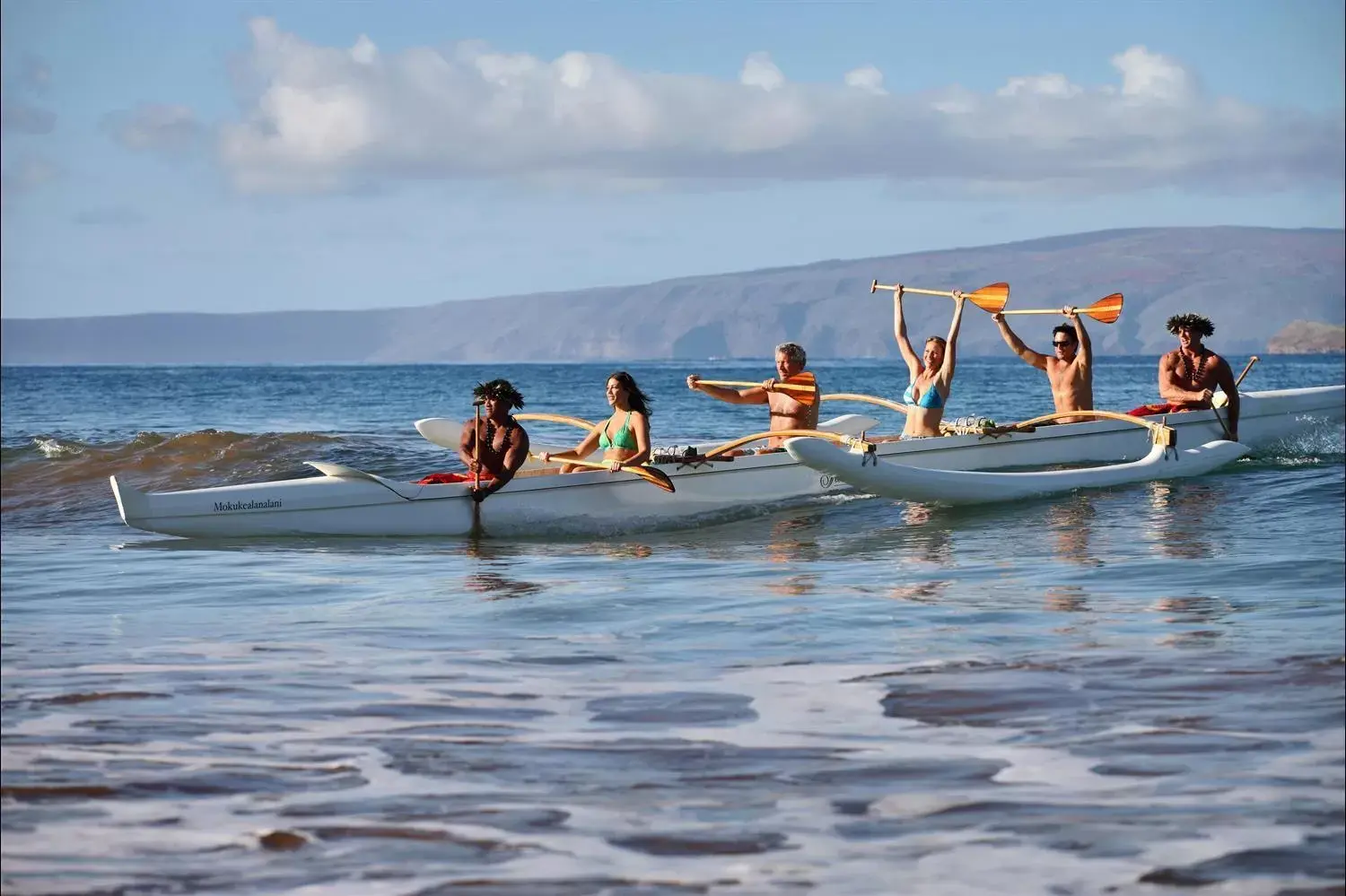 Canoeing in Fairmont Kea Lani, Maui