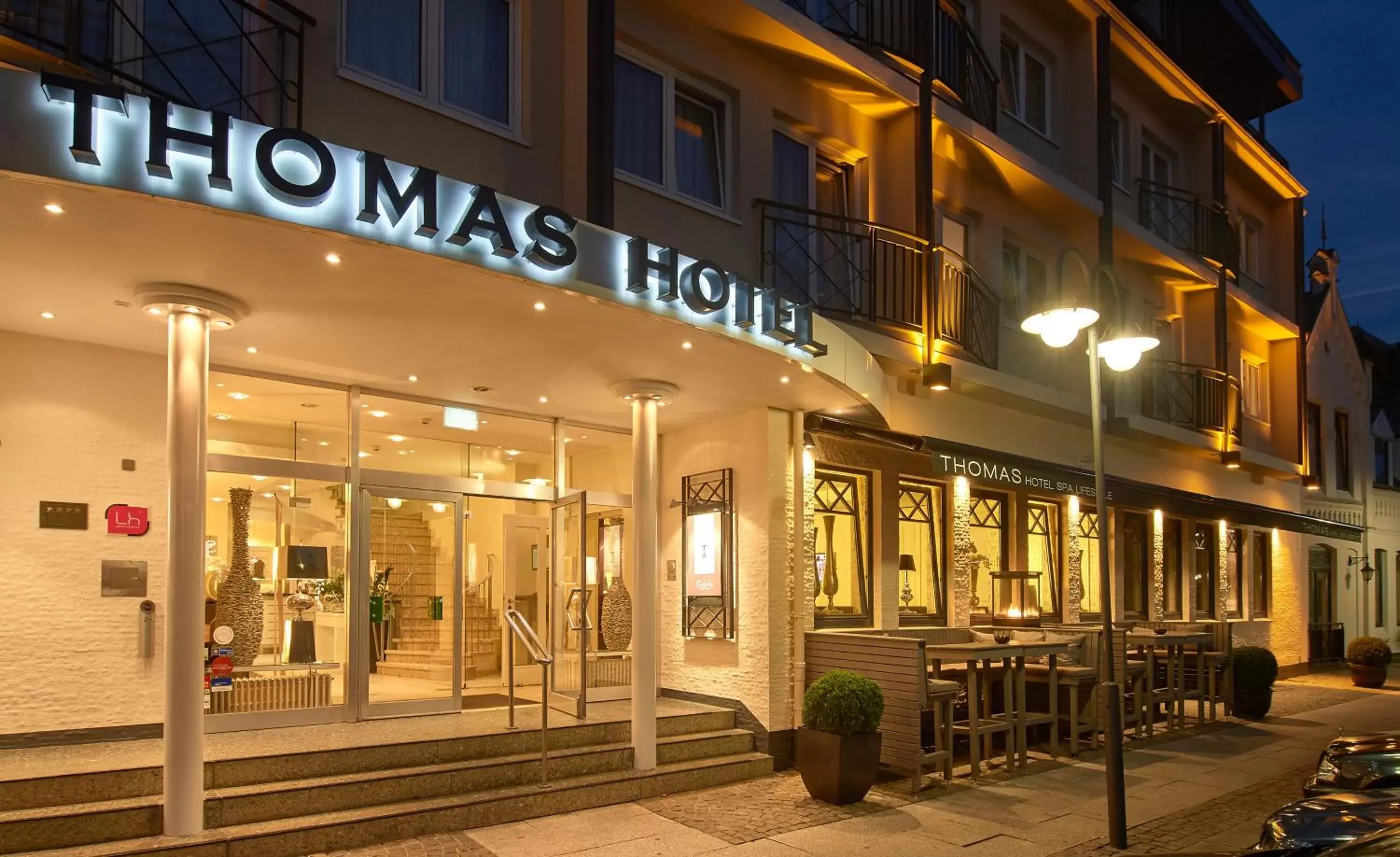 Facade/entrance in Thomas Hotel Spa & Lifestyle