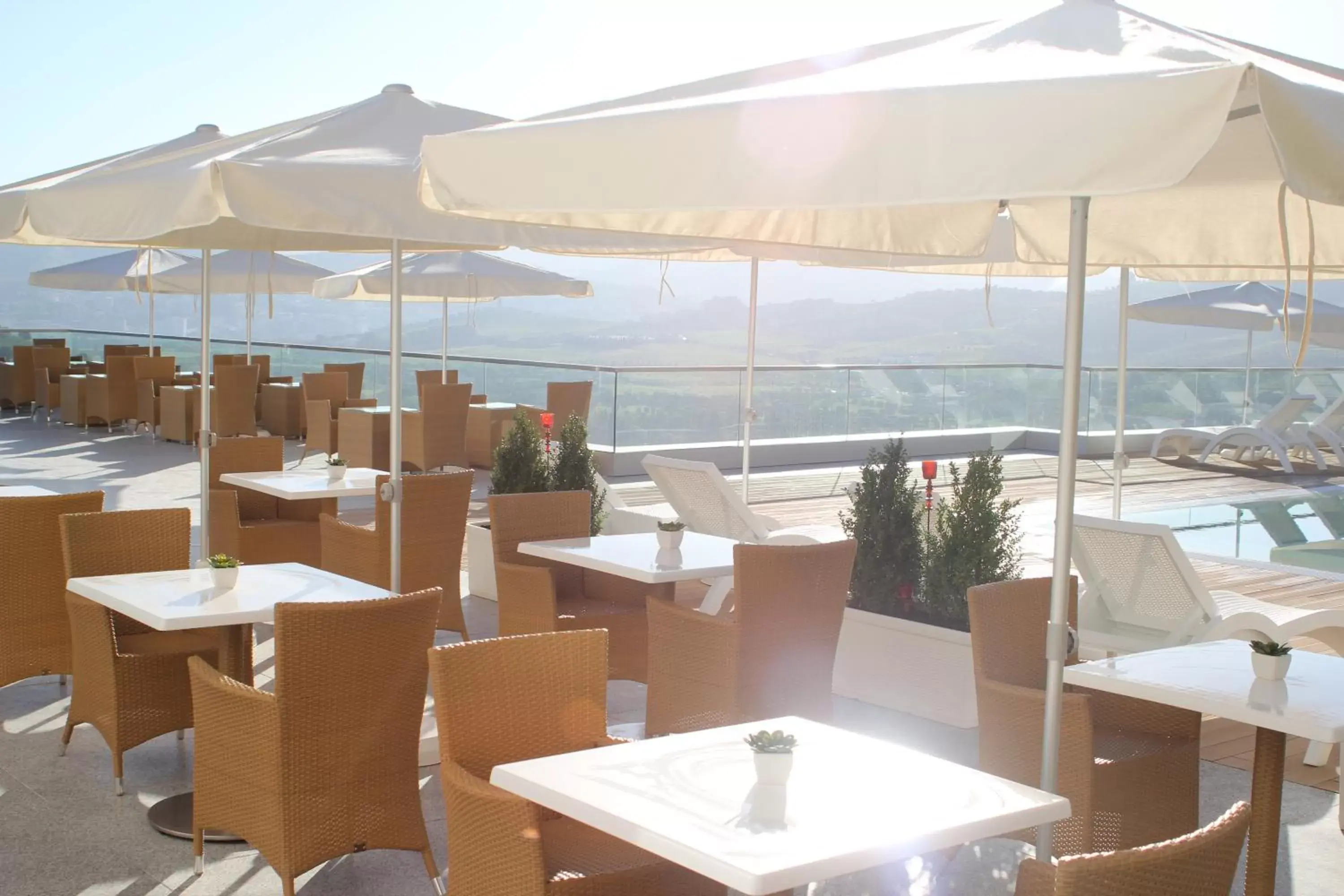 Balcony/Terrace, Restaurant/Places to Eat in Delfim Douro Hotel