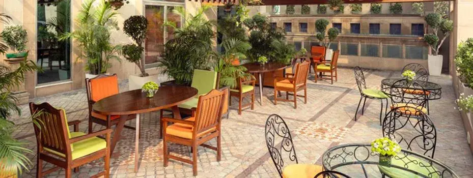 Patio in Jaypee Vasant Continental