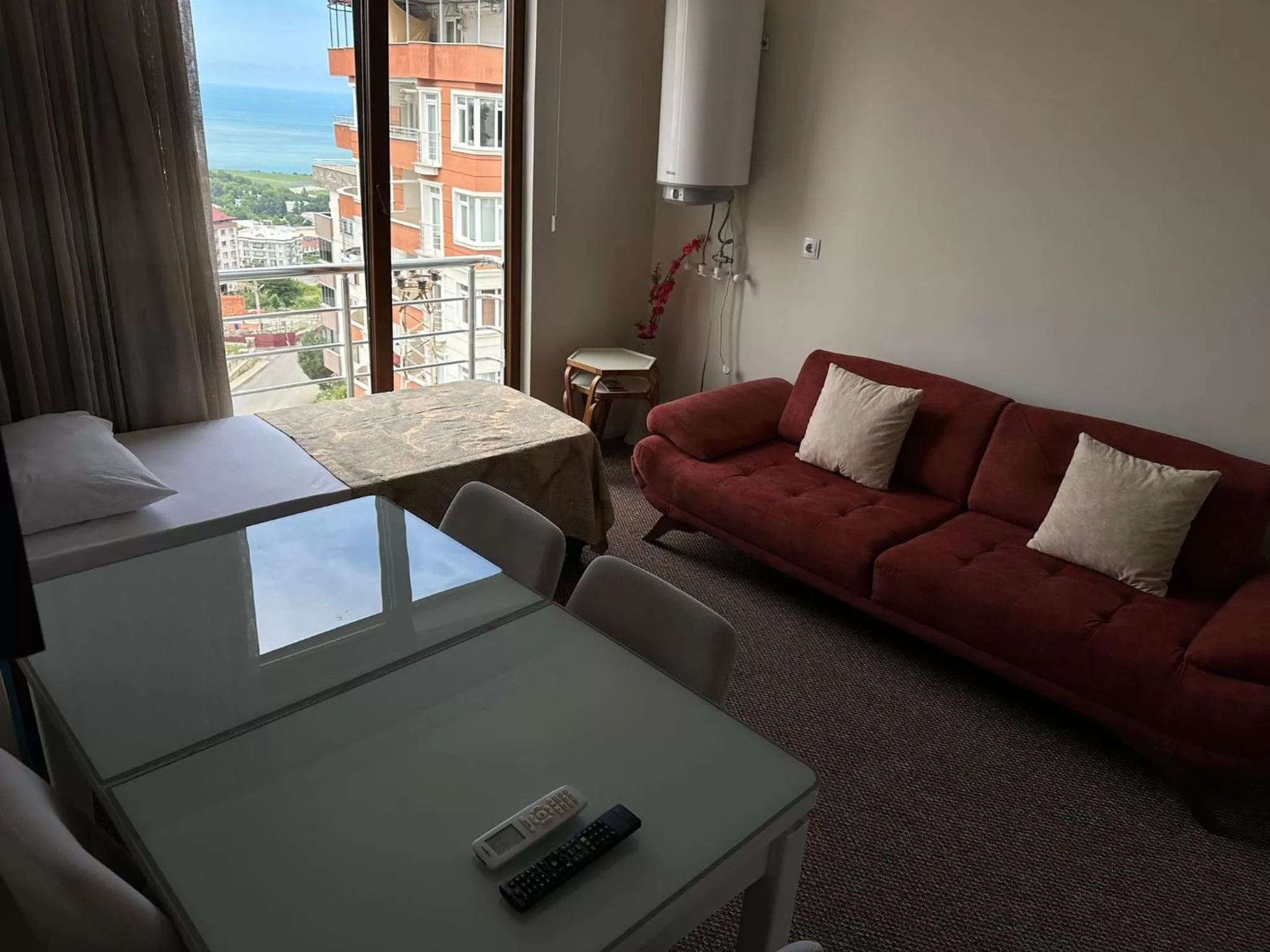 Seating Area in Bikka&Asell Suite Hotel