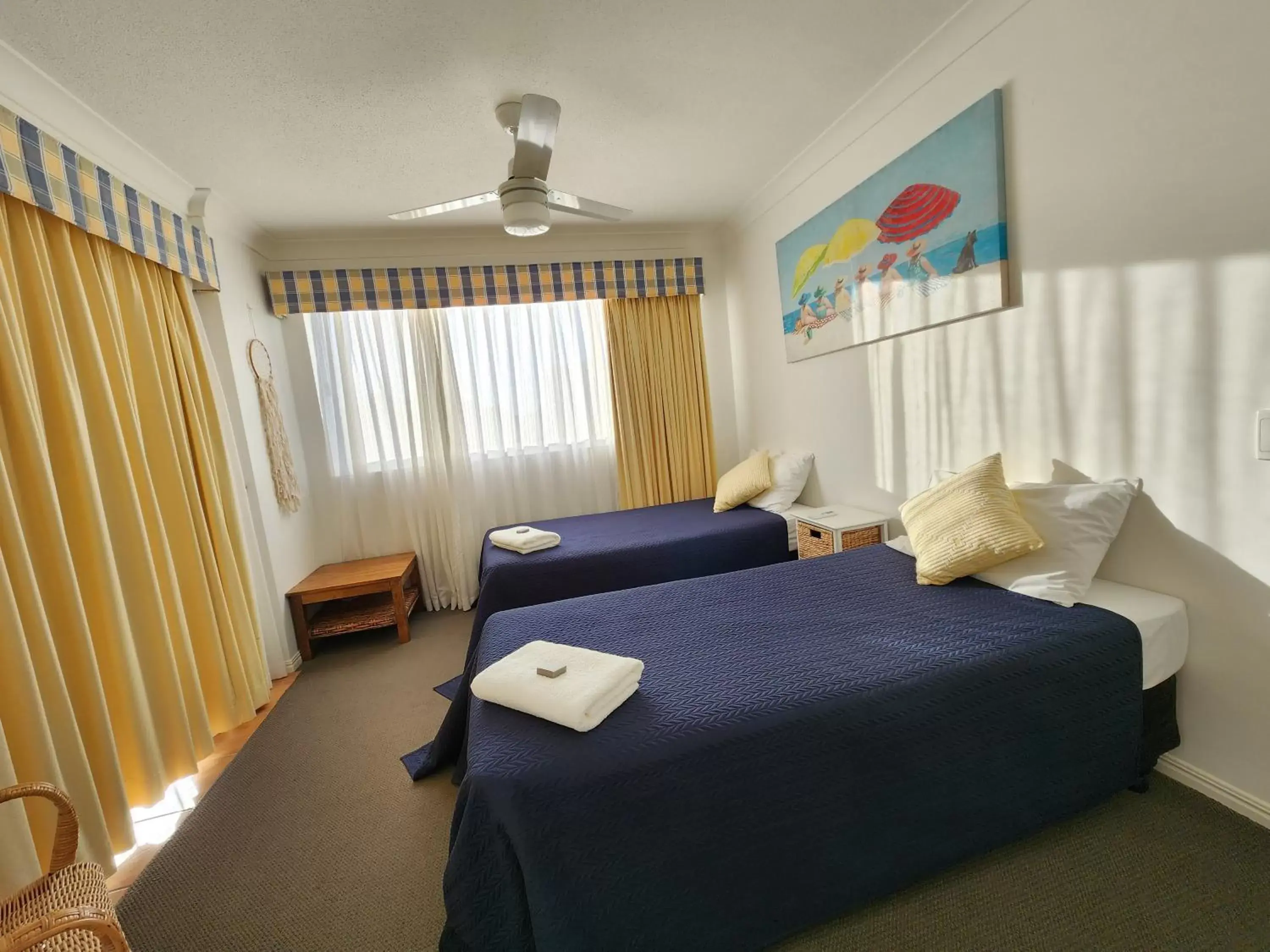 Bed in Fairways Golf & Beach Retreat Bribie Island