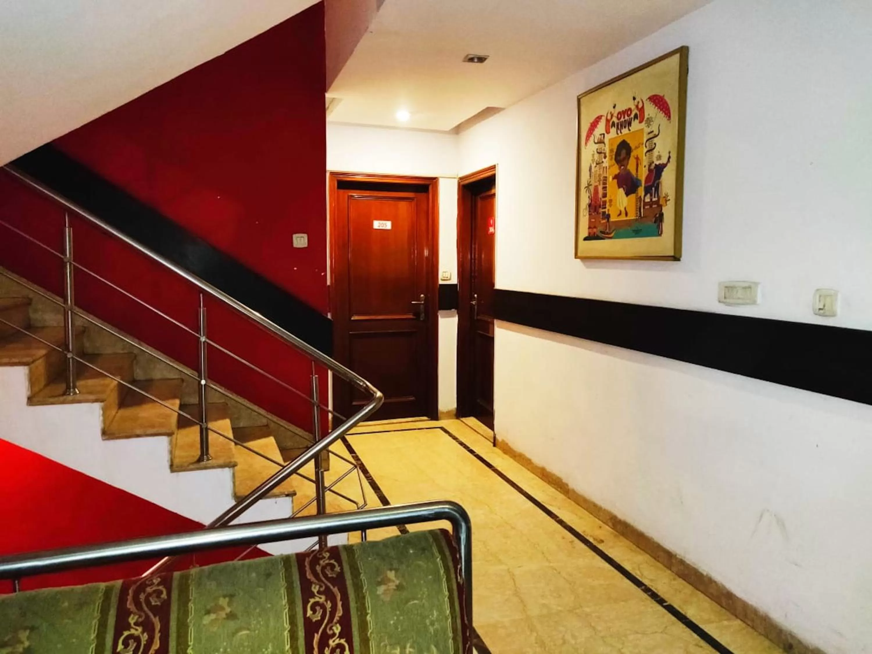 Floor plan in Hotel Unistar