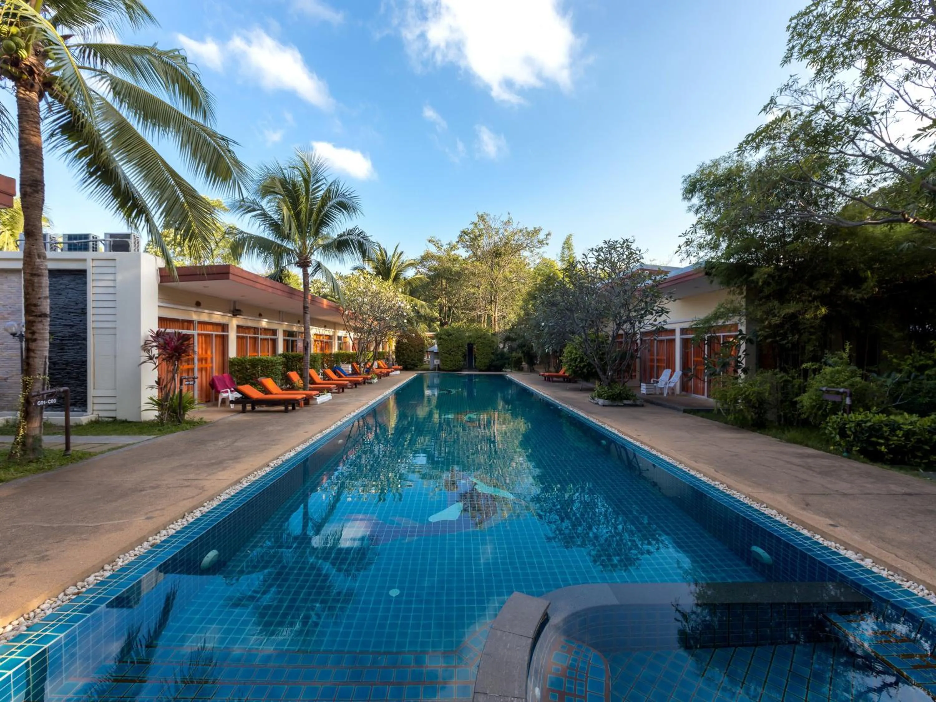 Swimming pool in Phuket Sea Resort SHA Extra Plus