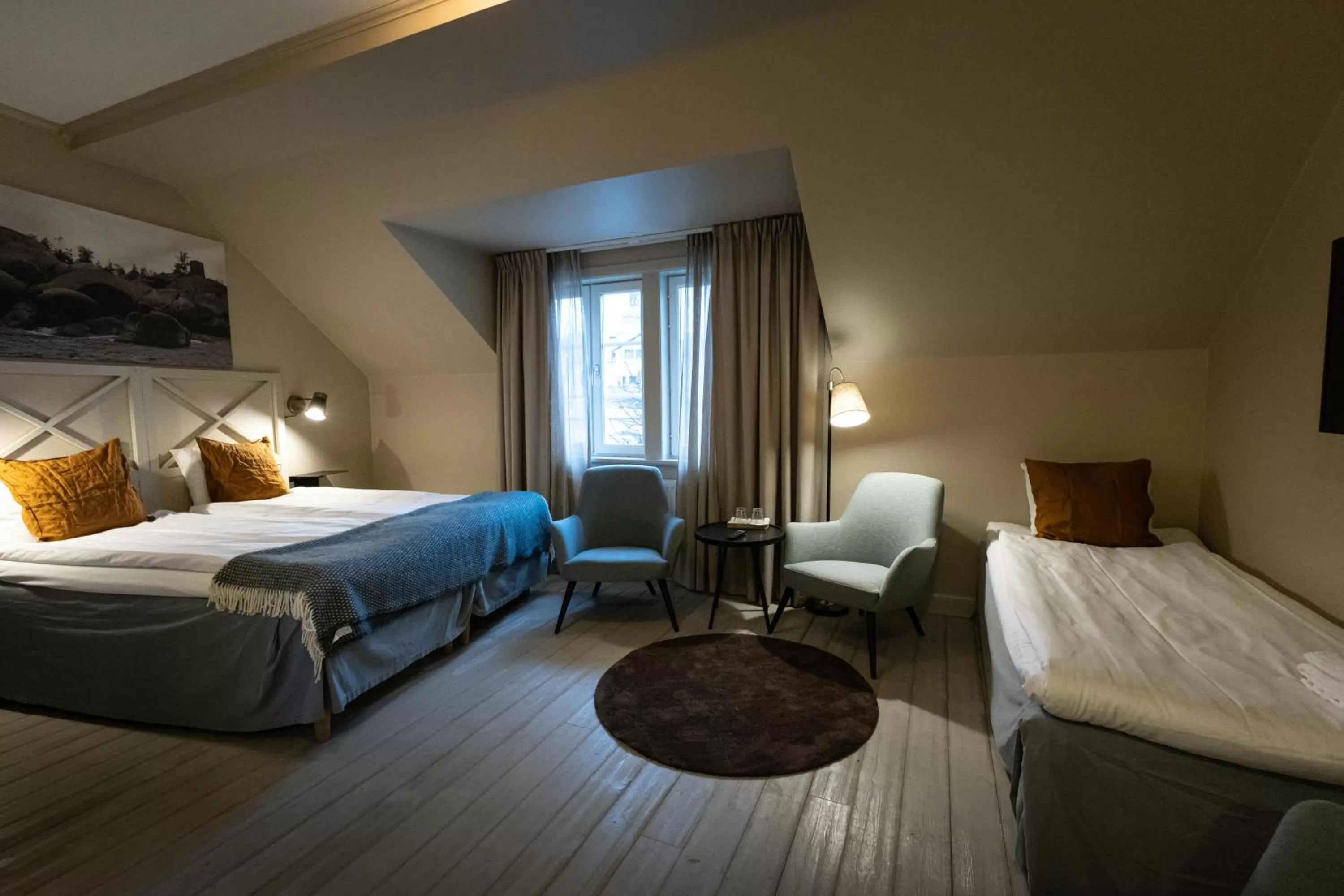 Bed in Åtellet Hotell