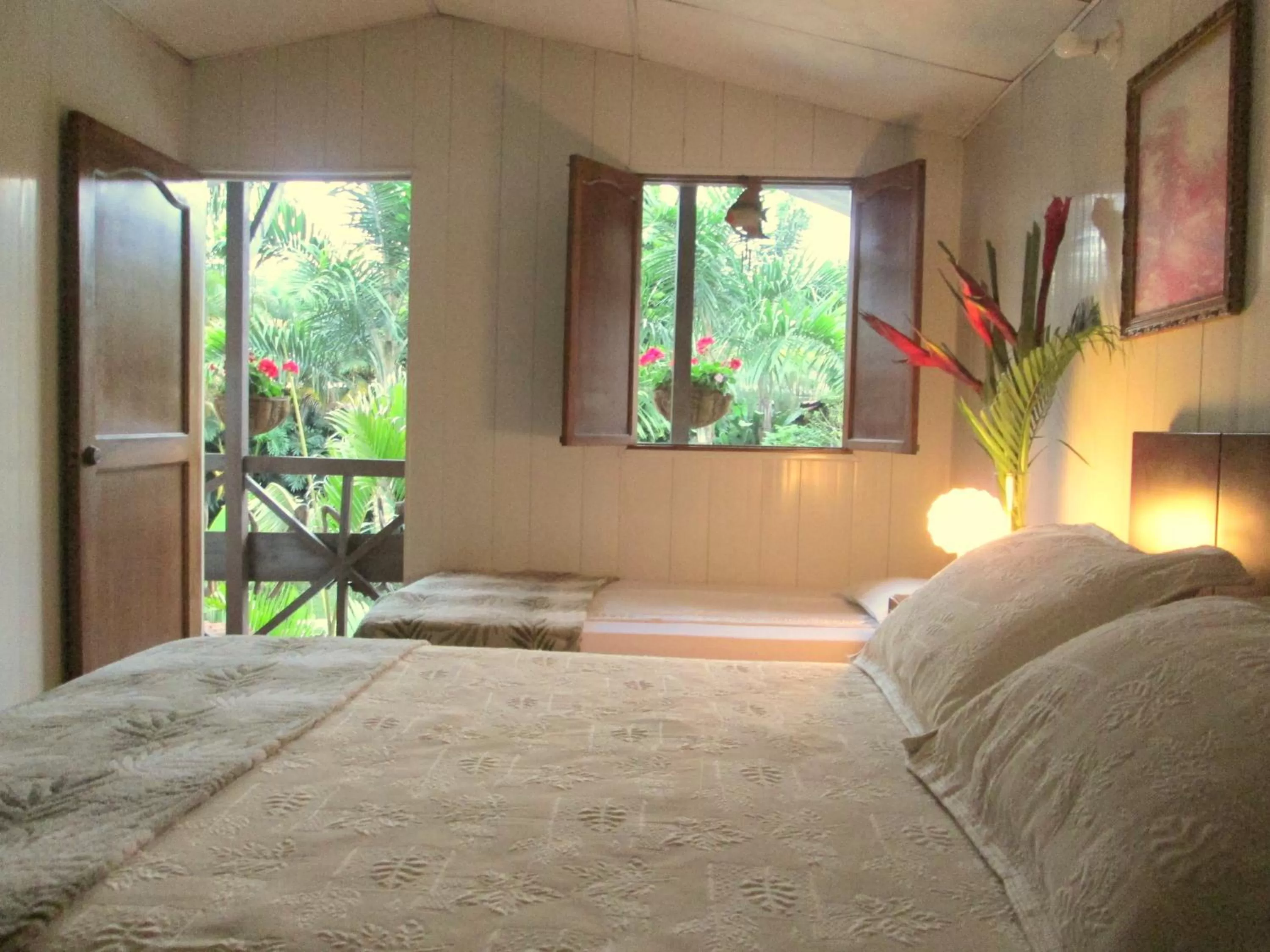 Bed in Cabañas Las Bifloras