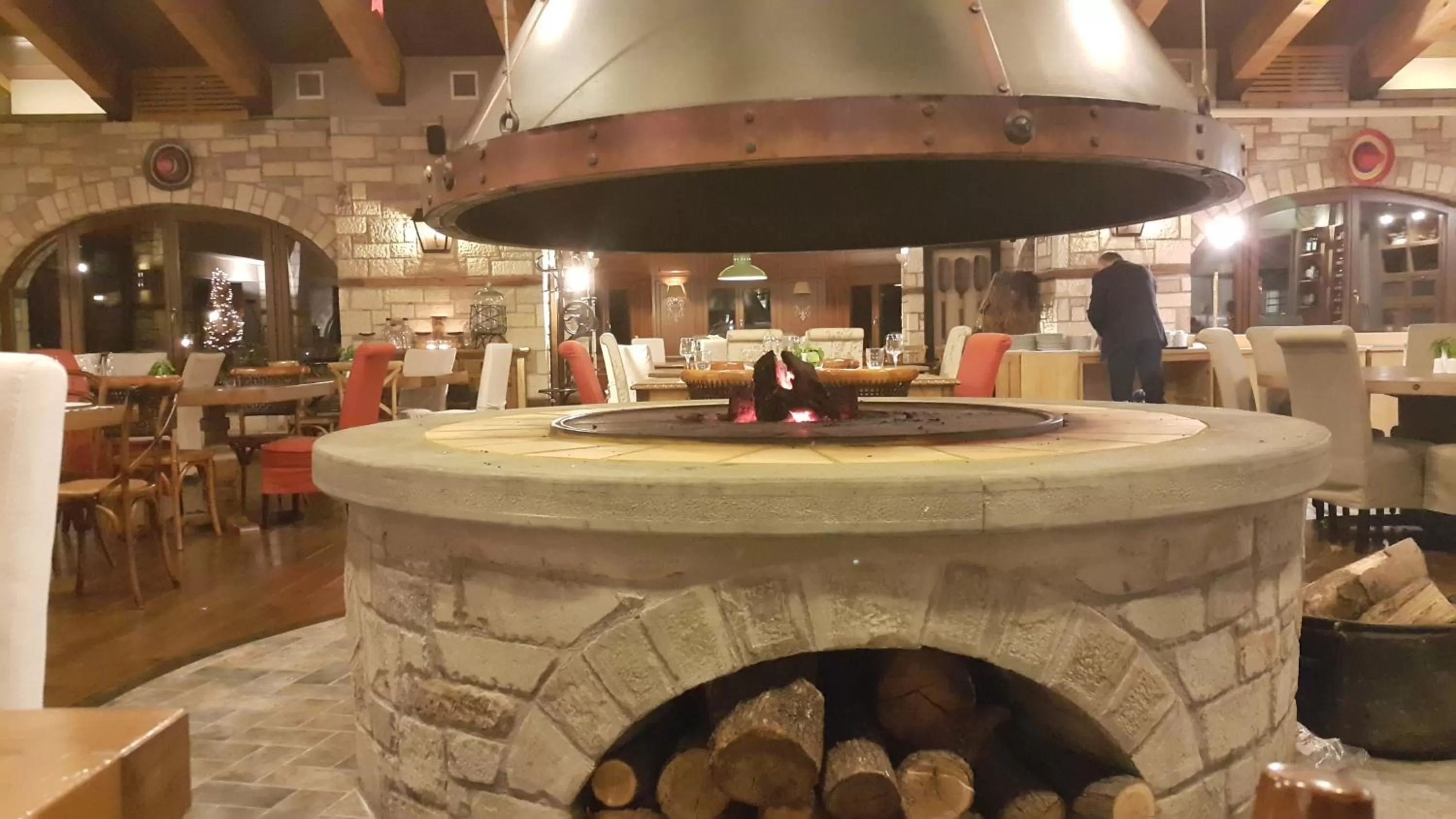 Decorative detail in Kazarma Hotel