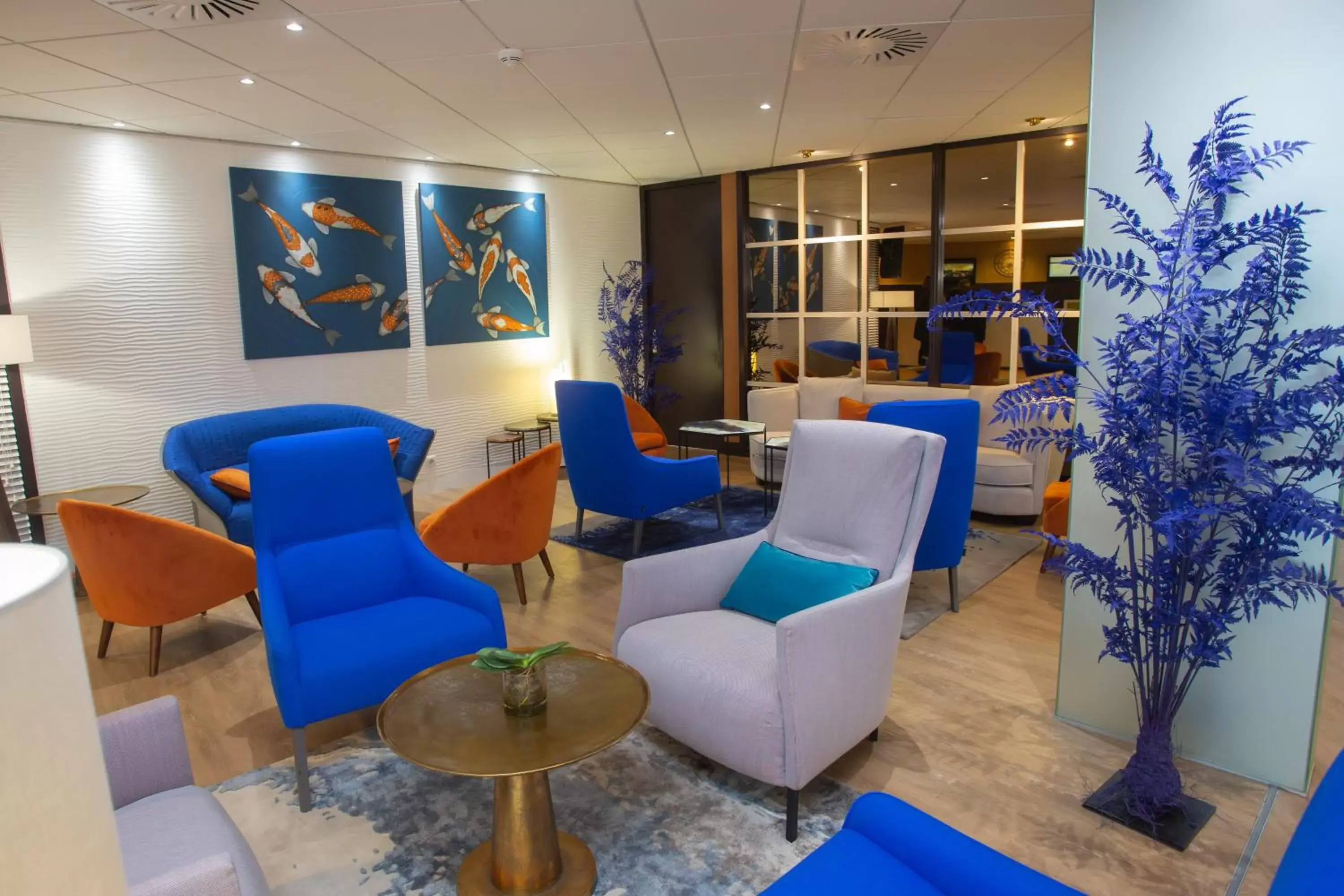 Lobby or reception in Mercure Vannes Le Port