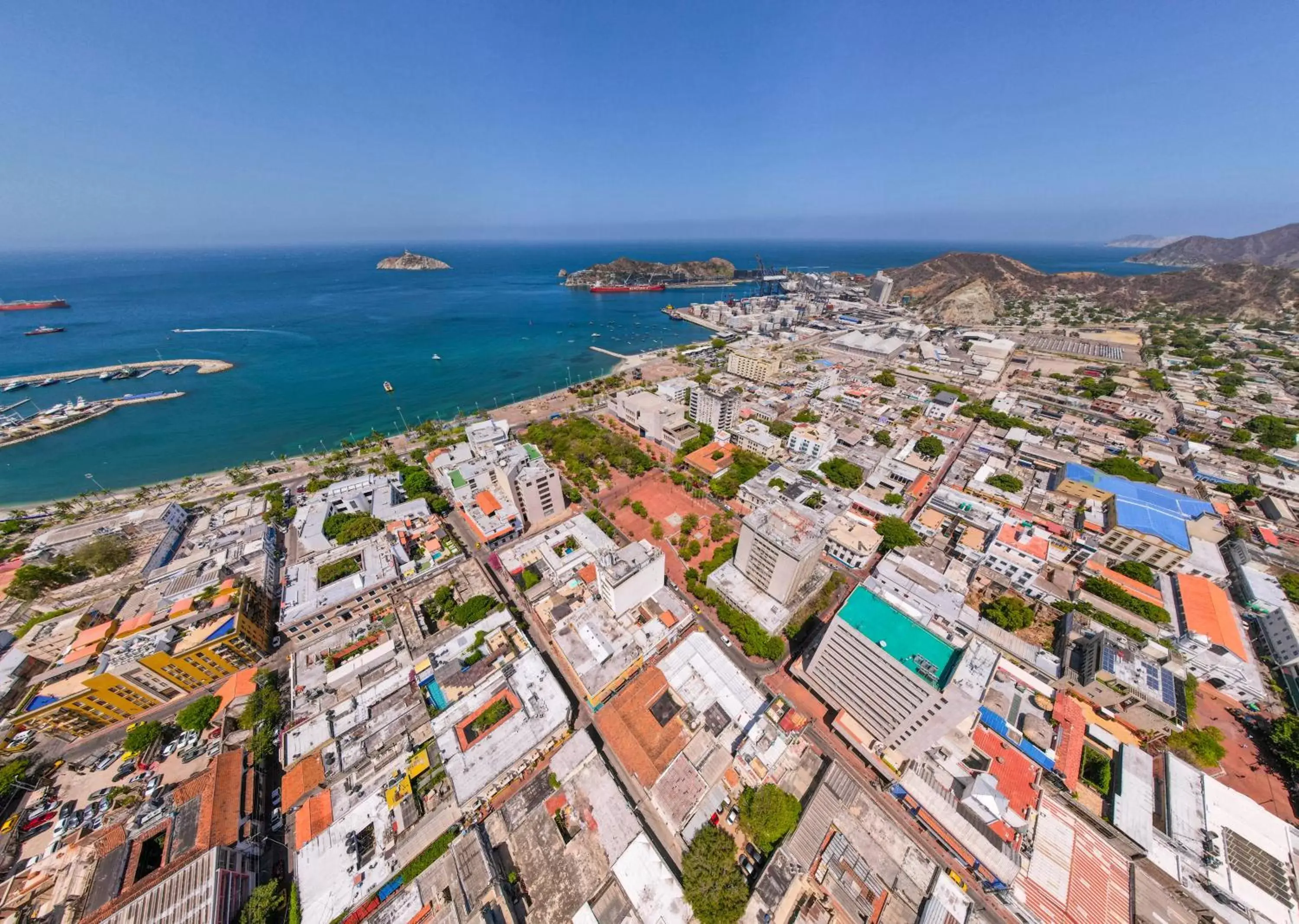 Bird's-eye View in Hotel Tayromar