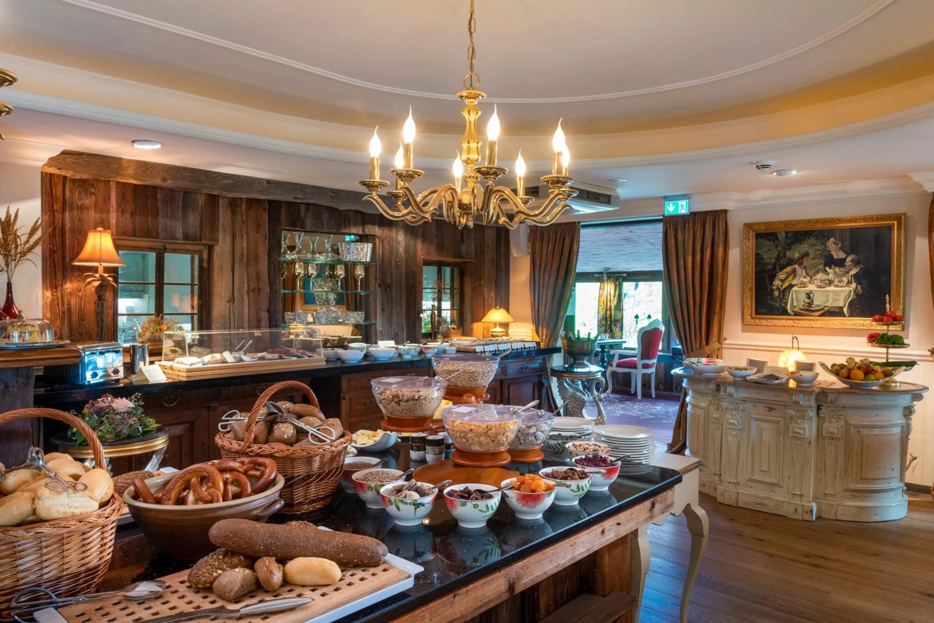 Continental breakfast in Wellnesshotel Seeschlößchen - Privat- Spa & Naturresort
