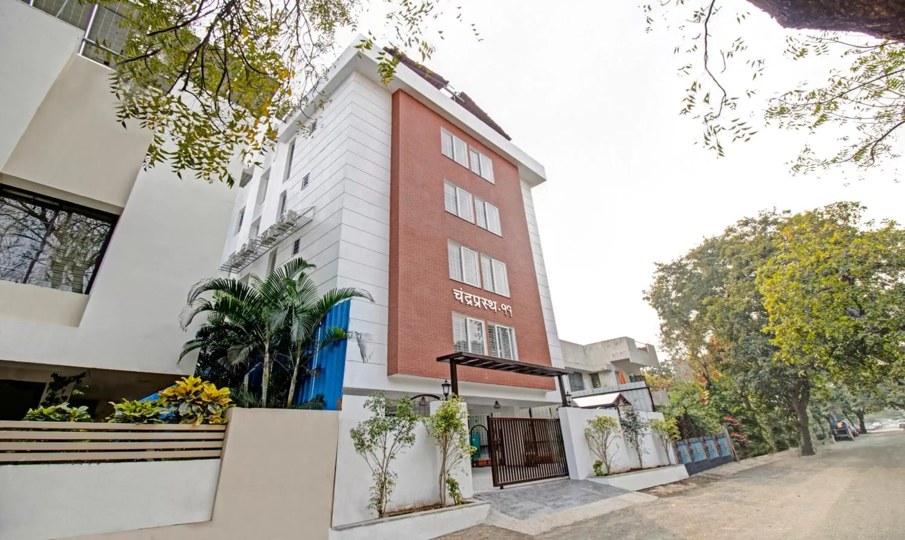 Property building in Treebo Chandraprasth Residency Property building in Treebo Chandraprasth Residency