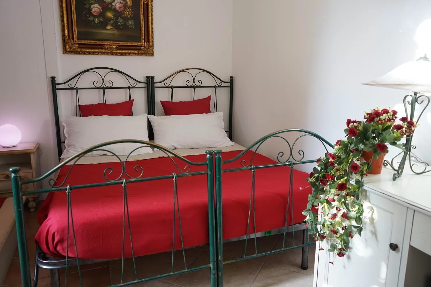 Bed in B&B Scipponate