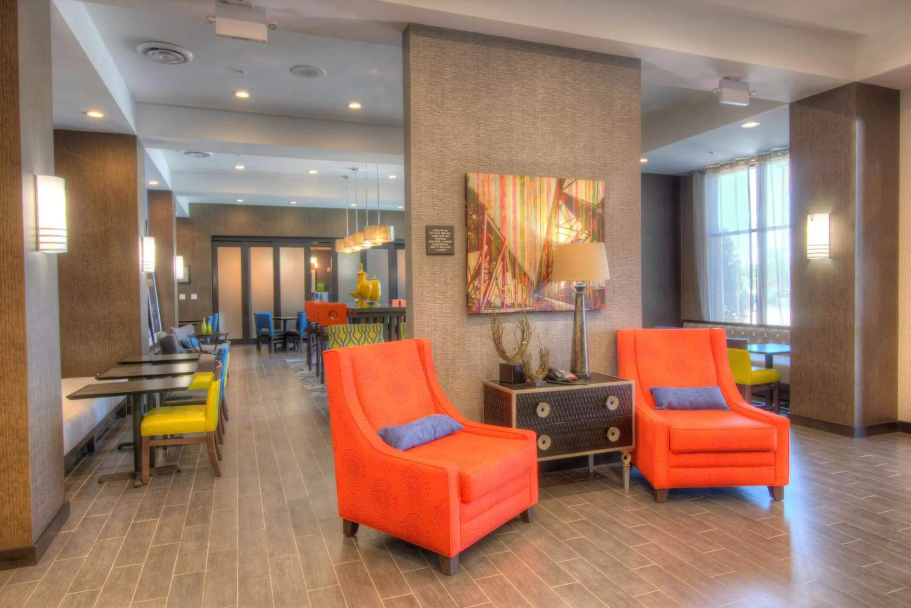 Lobby or reception, Lobby/Reception in Hampton Inn Houston I-10 East, TX