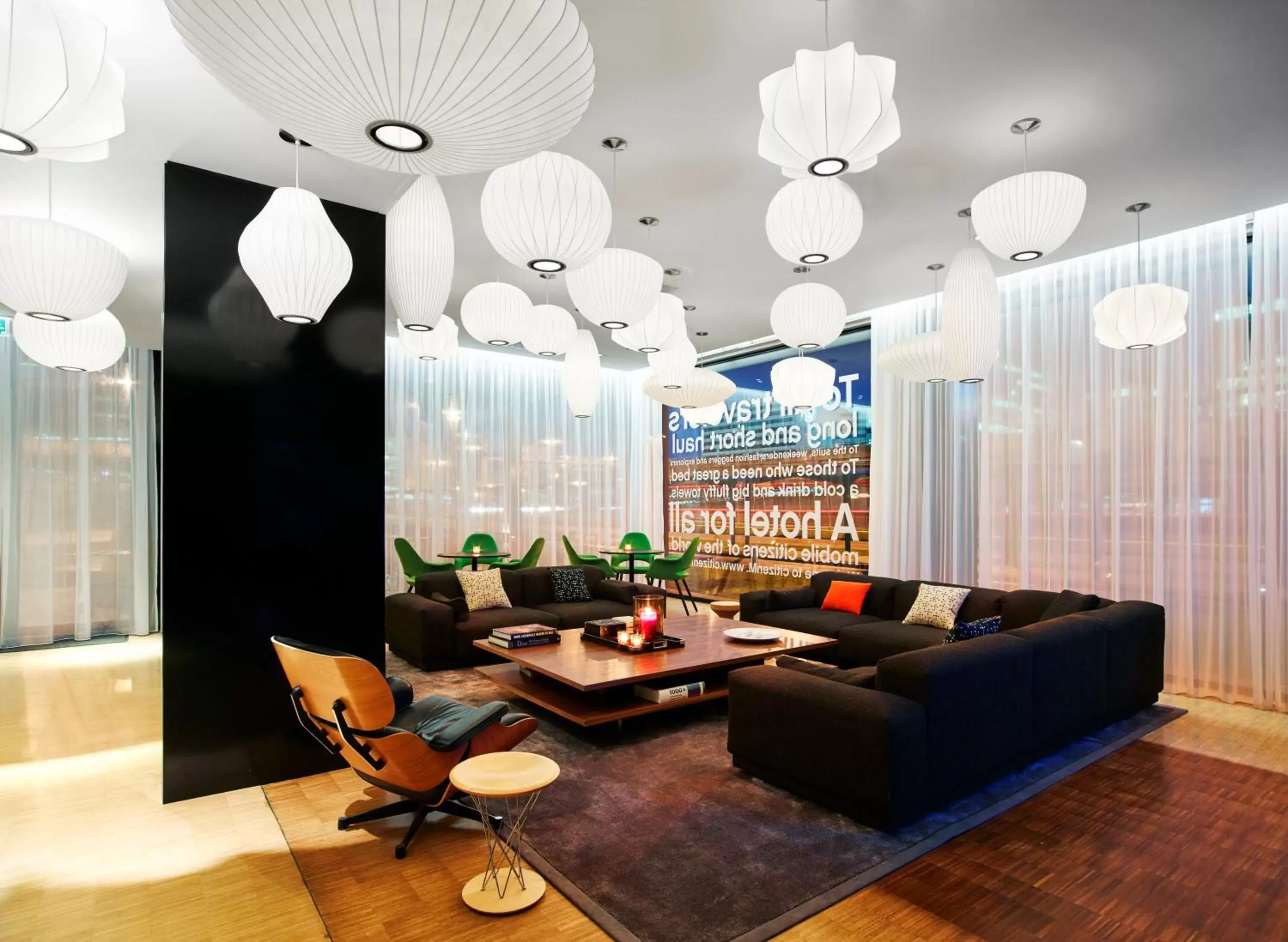 Lobby or reception, Seating Area in citizenM Schiphol Airport