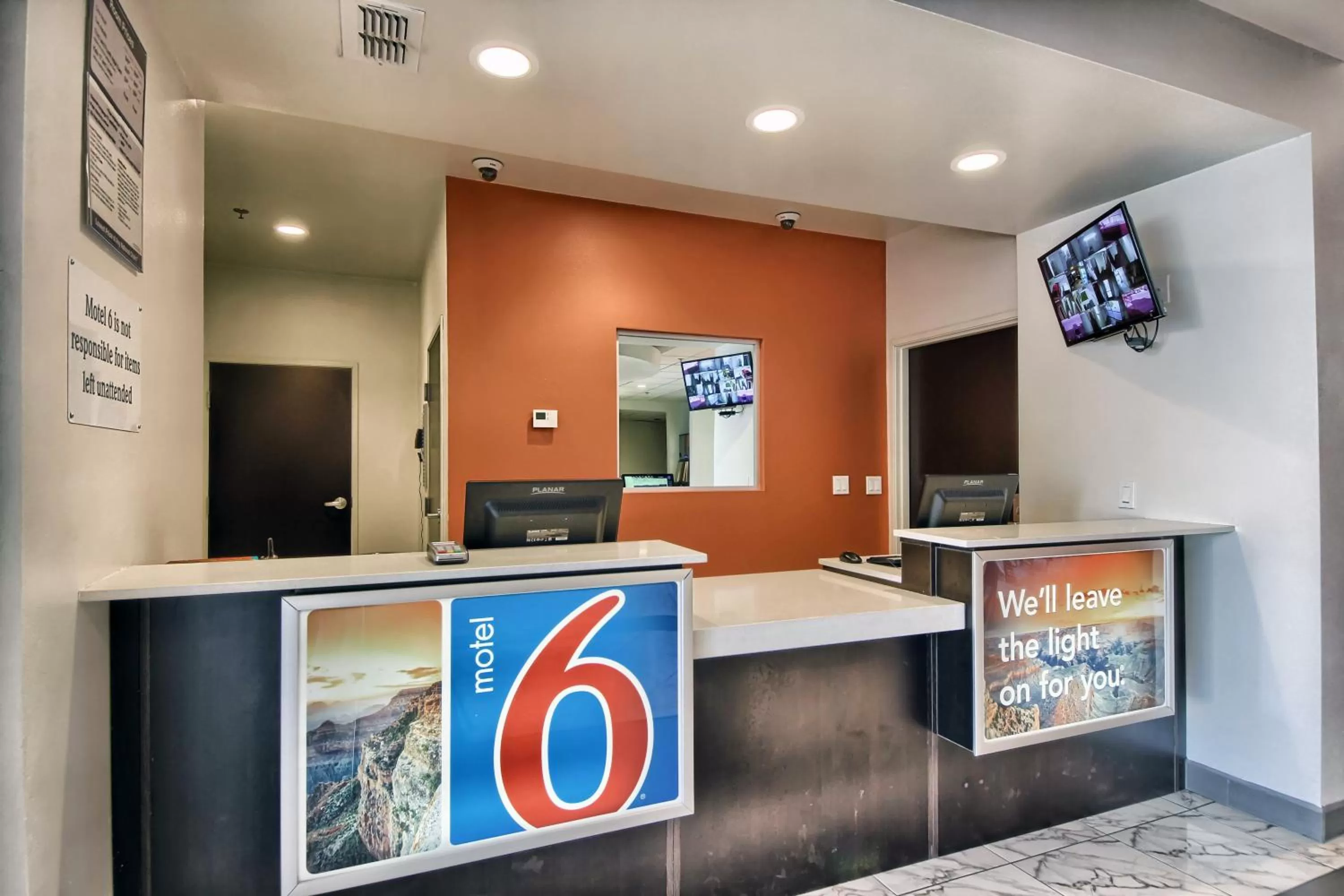Lobby or reception in Motel 6-Weslaco, TX