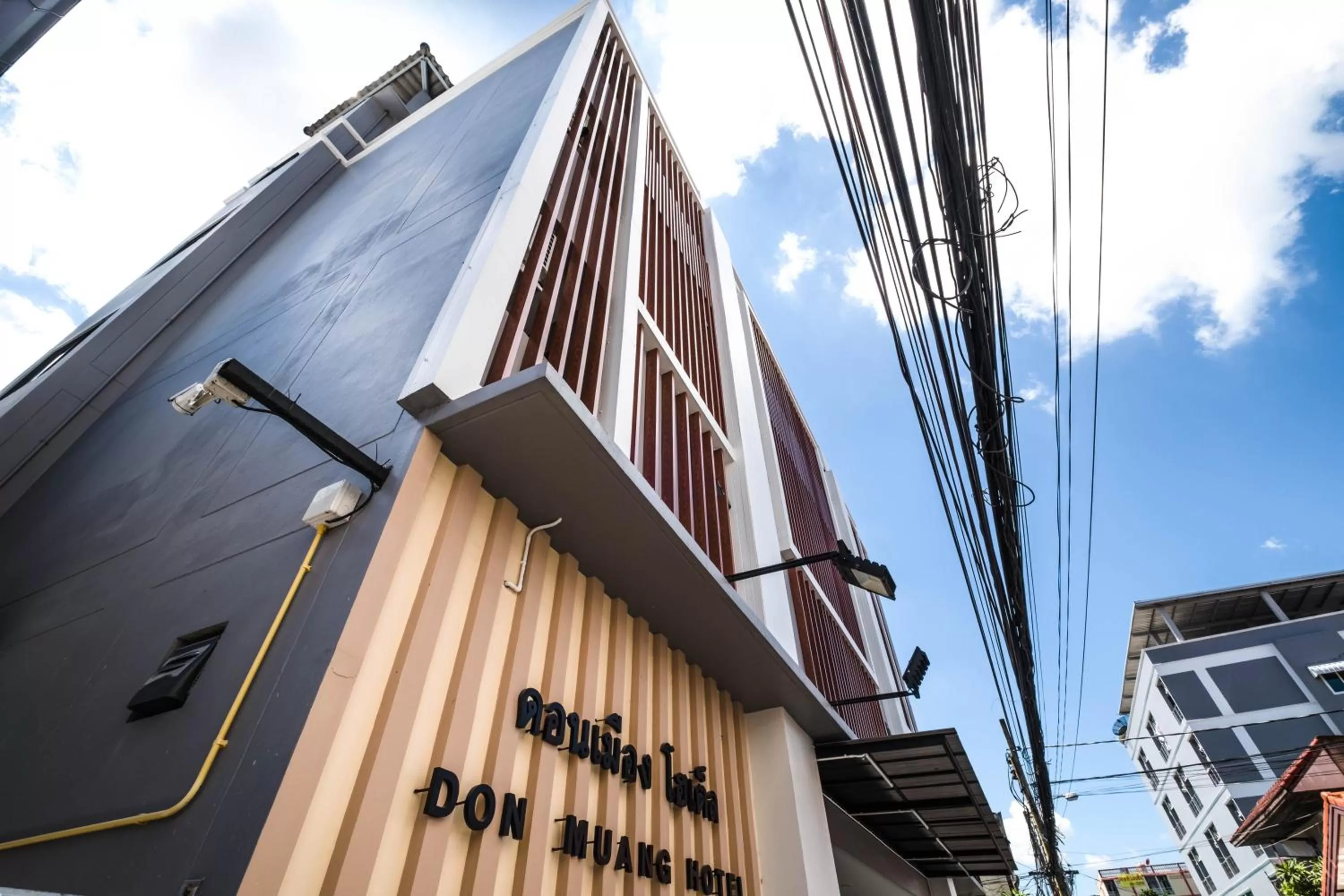 Bird's eye view in Don Muang Hotel
