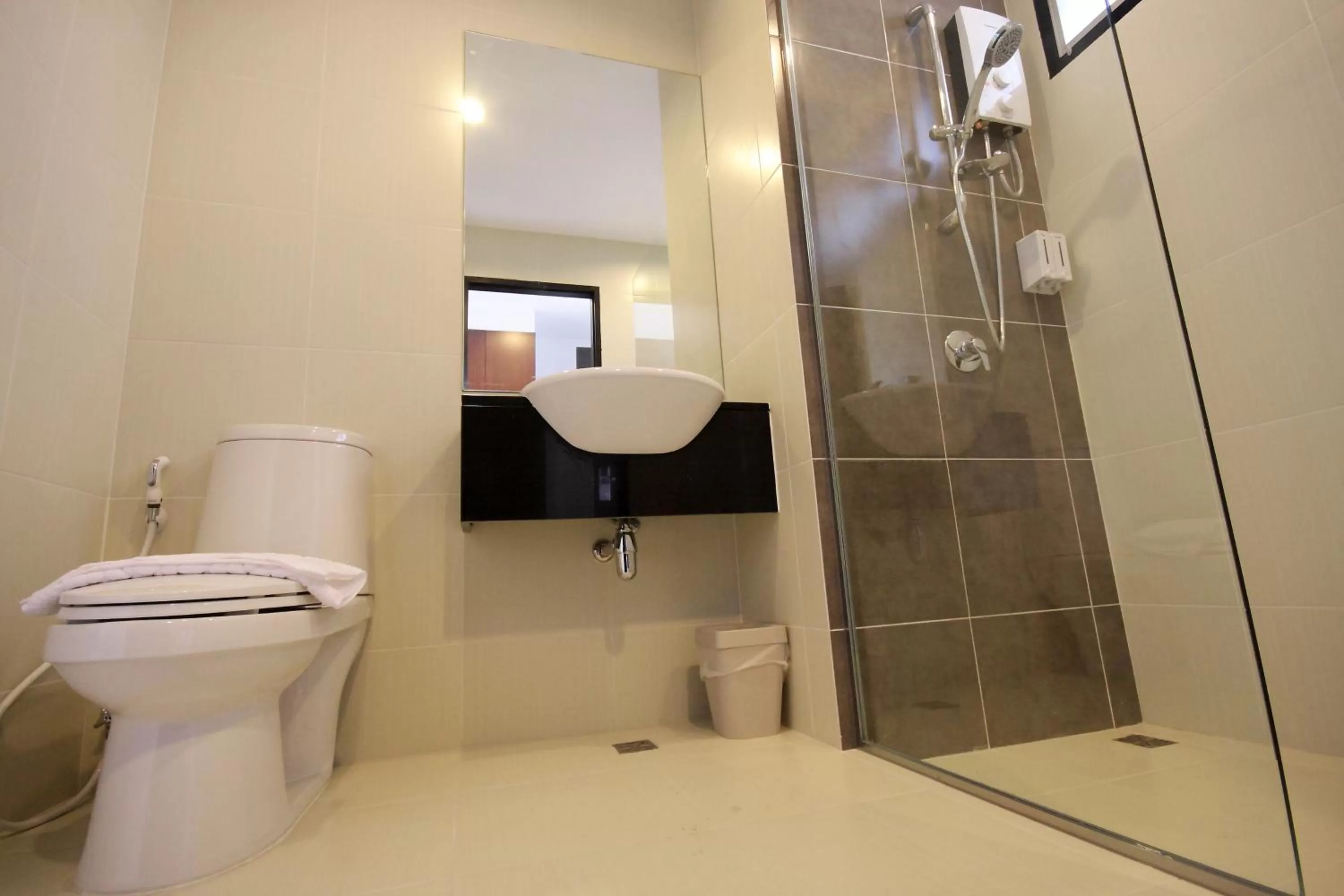 Bathroom in BS Residence Suvarnabhumi