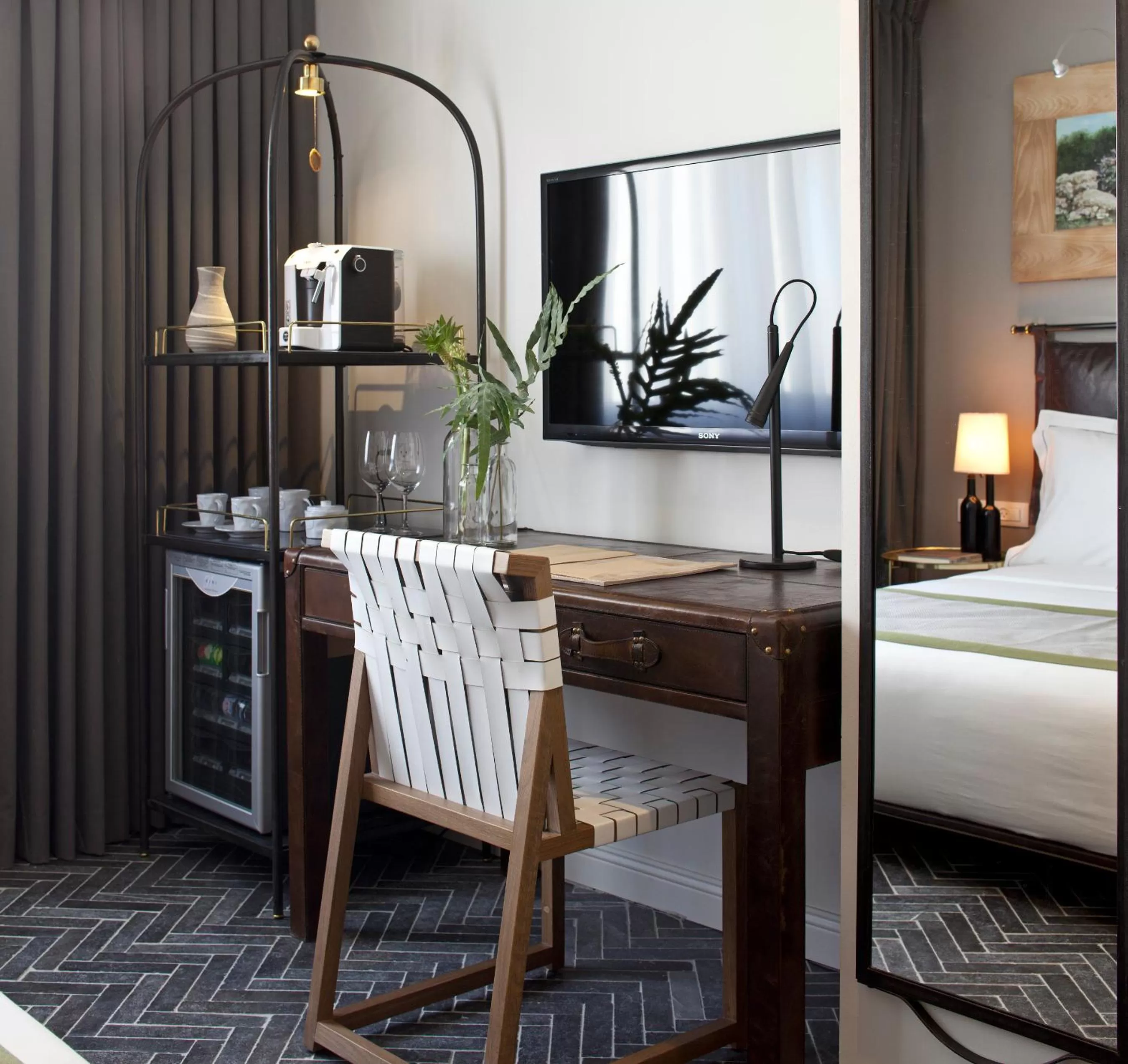 Seating area, Bed in The Rothschild Hotel - Tel Aviv's Finest