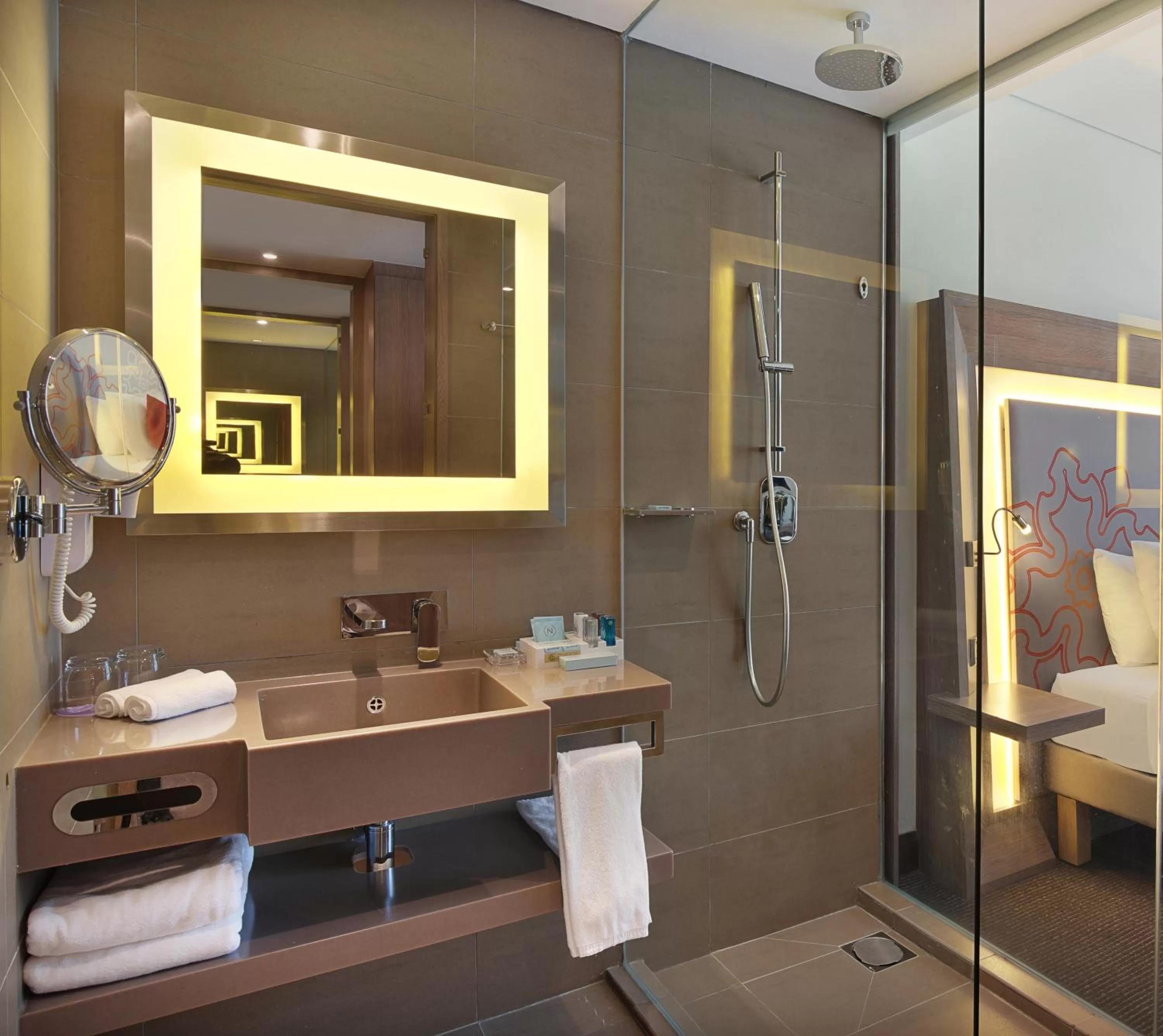 Shower in Noble Resort Hotel Melaka 马六甲诺铂度假酒店
