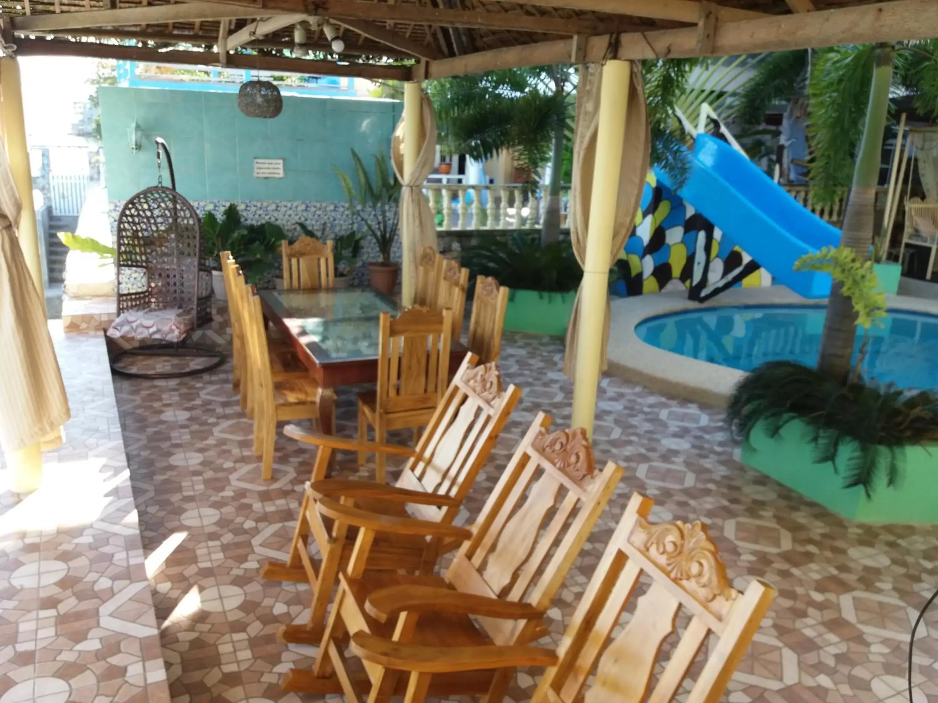 Balcony/Terrace in Sascha's Resort Oslob