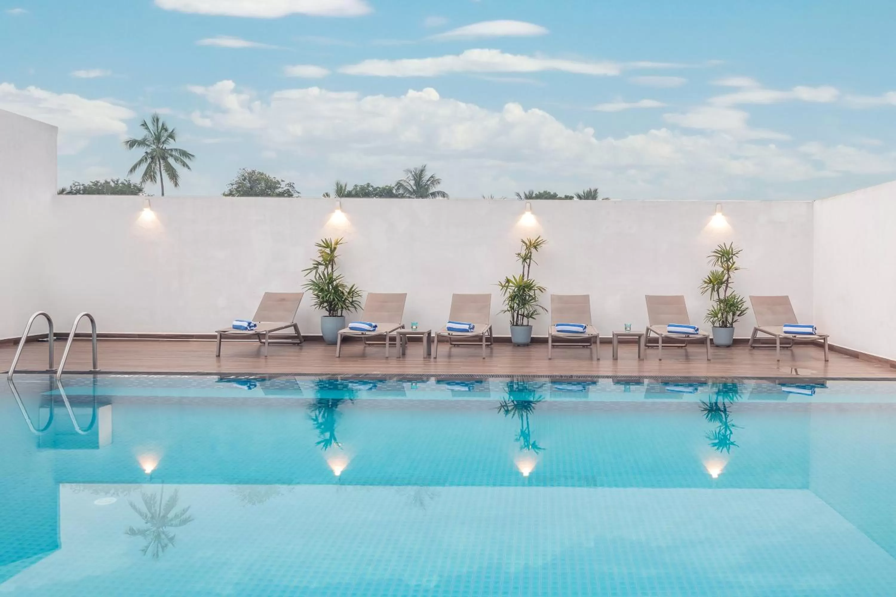 Swimming pool in NorthGate Jaffna