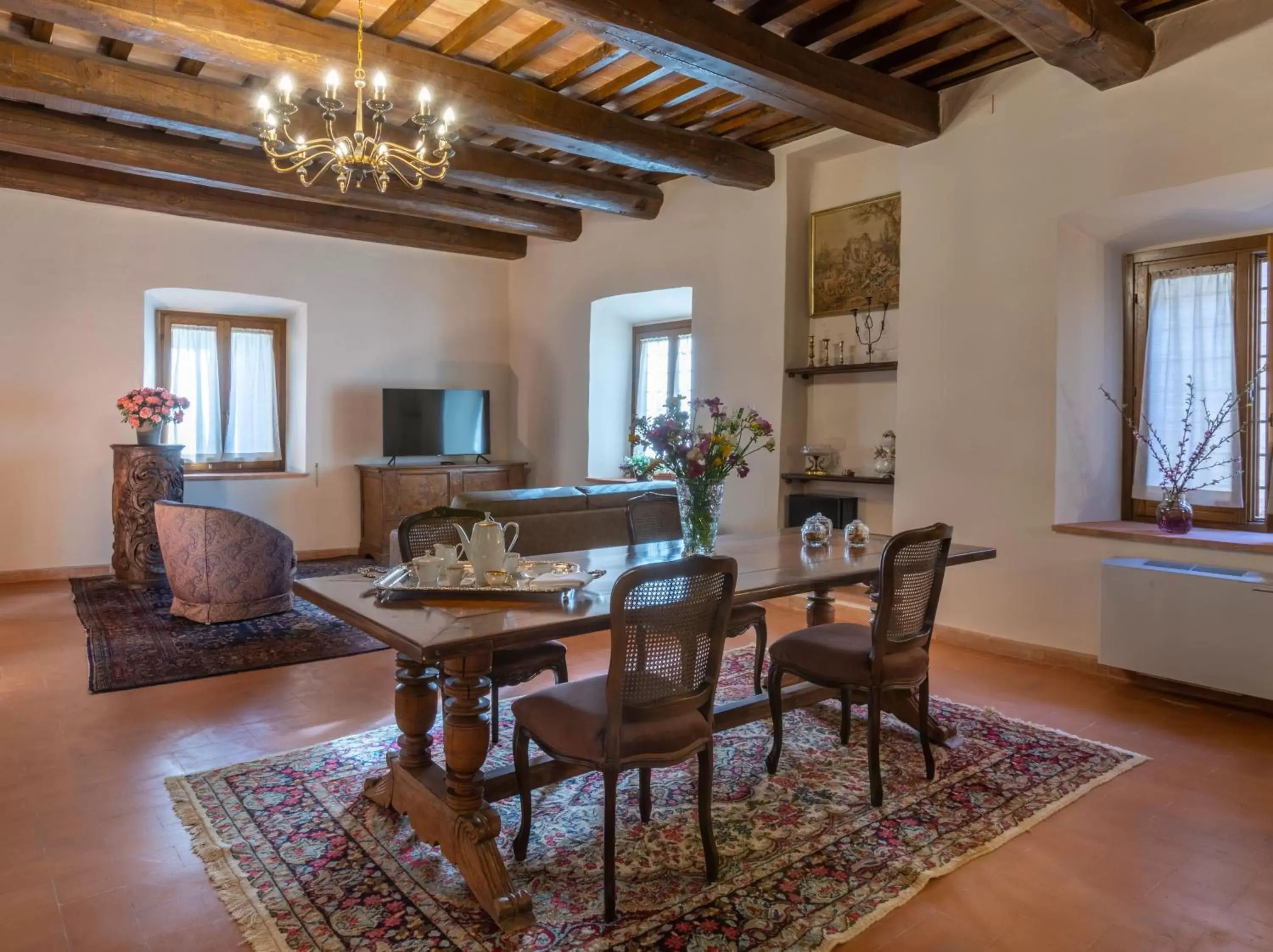 Living room, Seating Area in Borgo Petroro