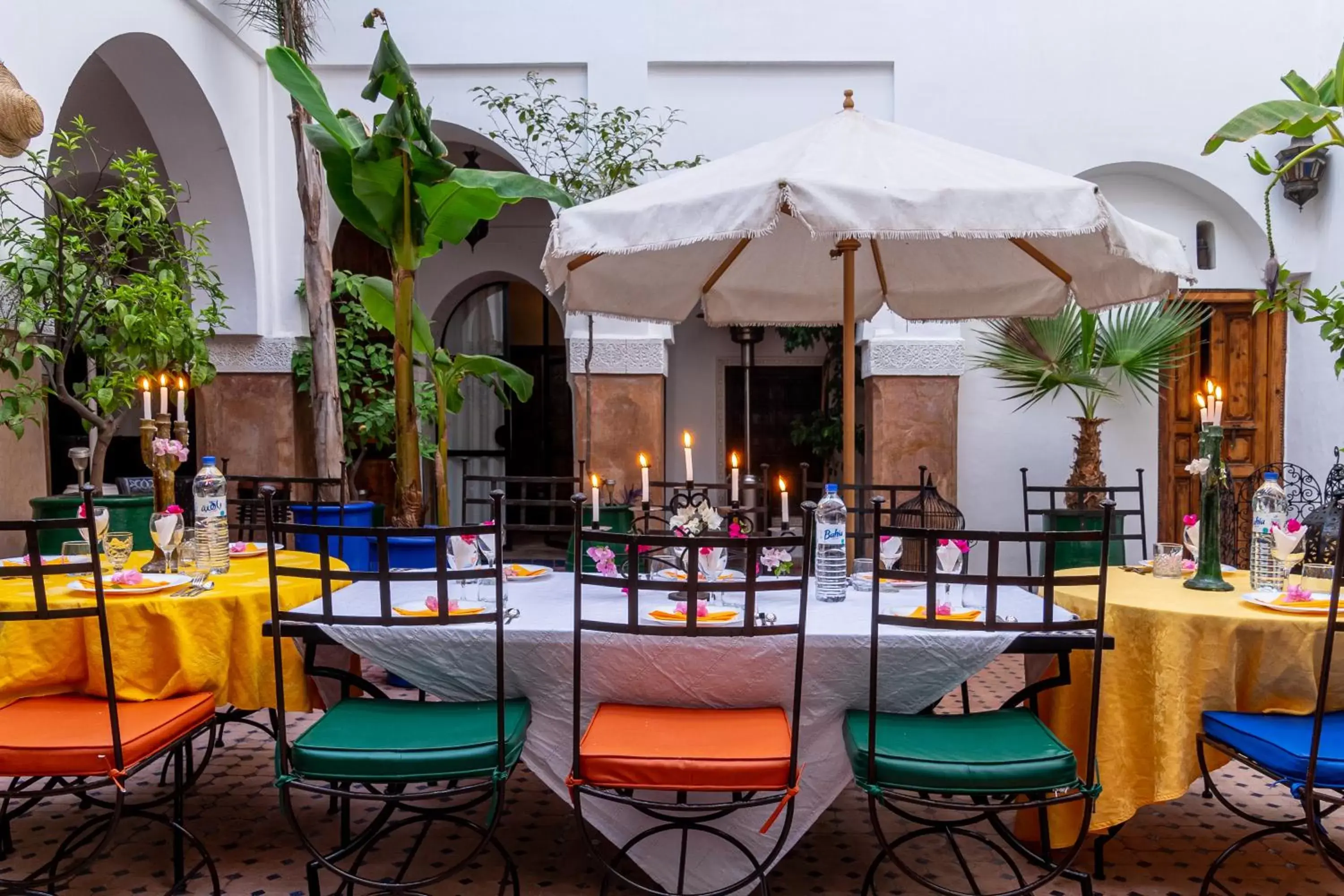 Dining area, Restaurant/Places to Eat in Riad Le Jardin de Lea, Suites & Spa