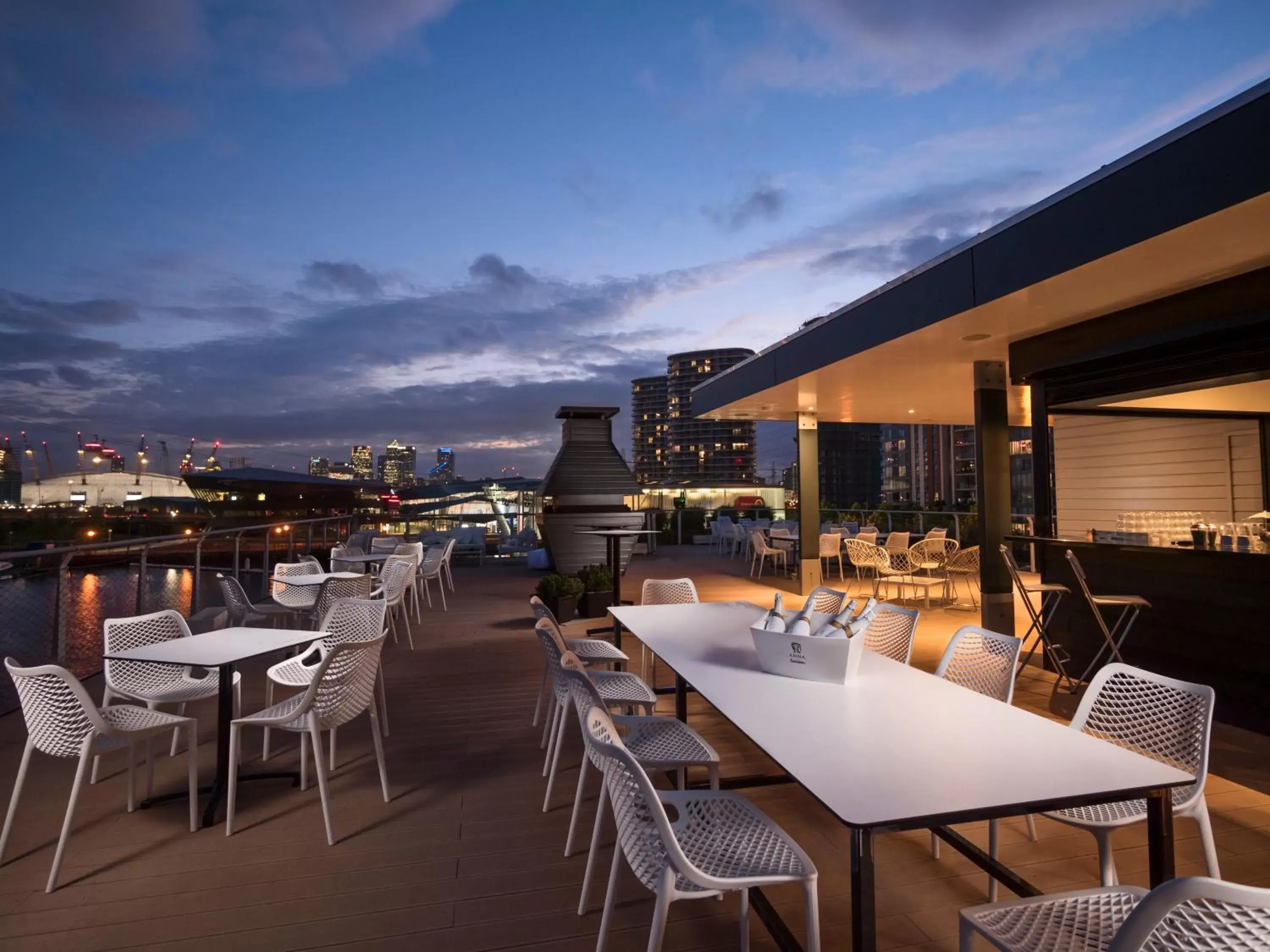 Balcony/Terrace, Restaurant/Places to Eat in Good Hotel London