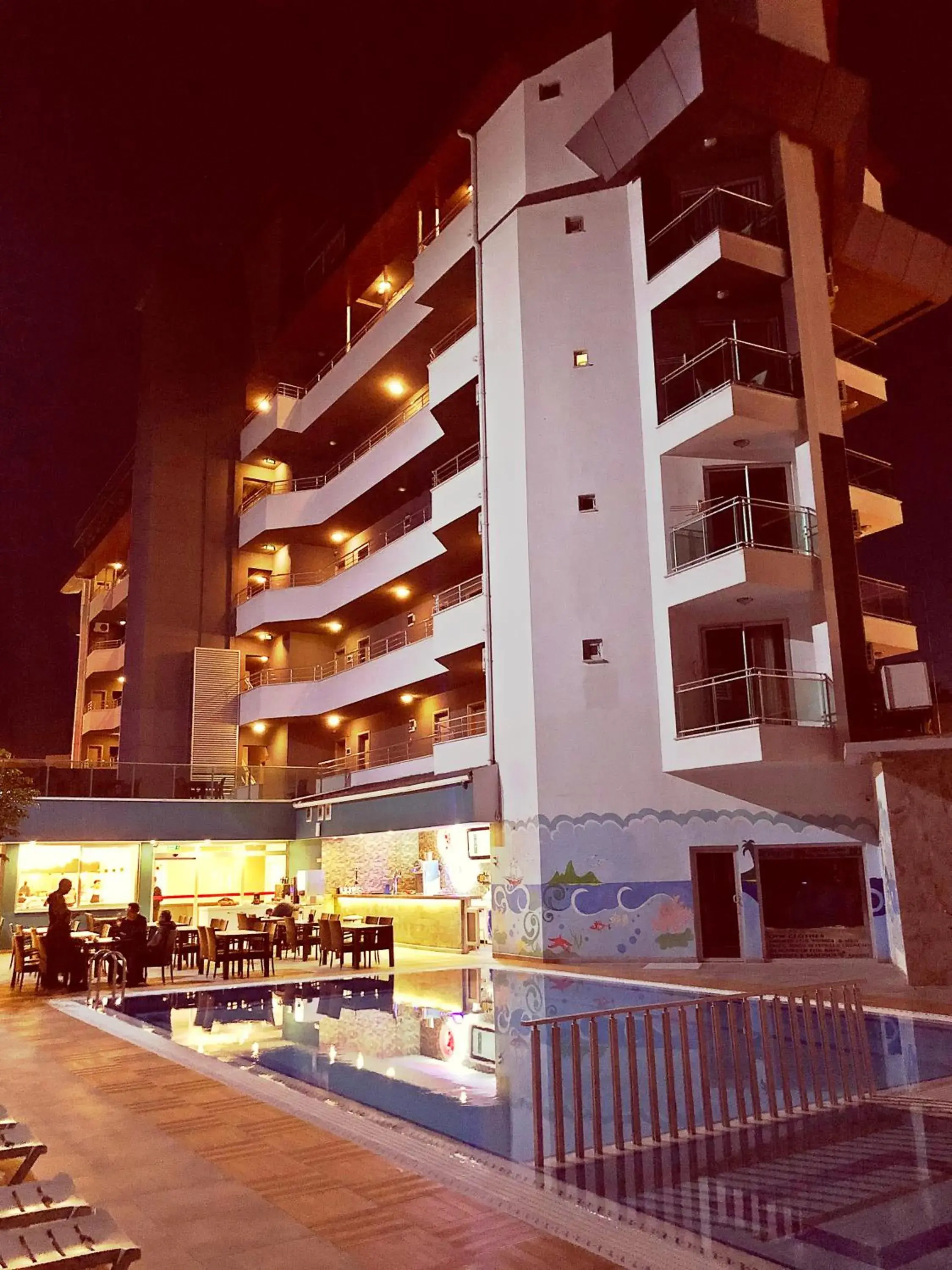 Seating area, Property Building in Acar Hotel