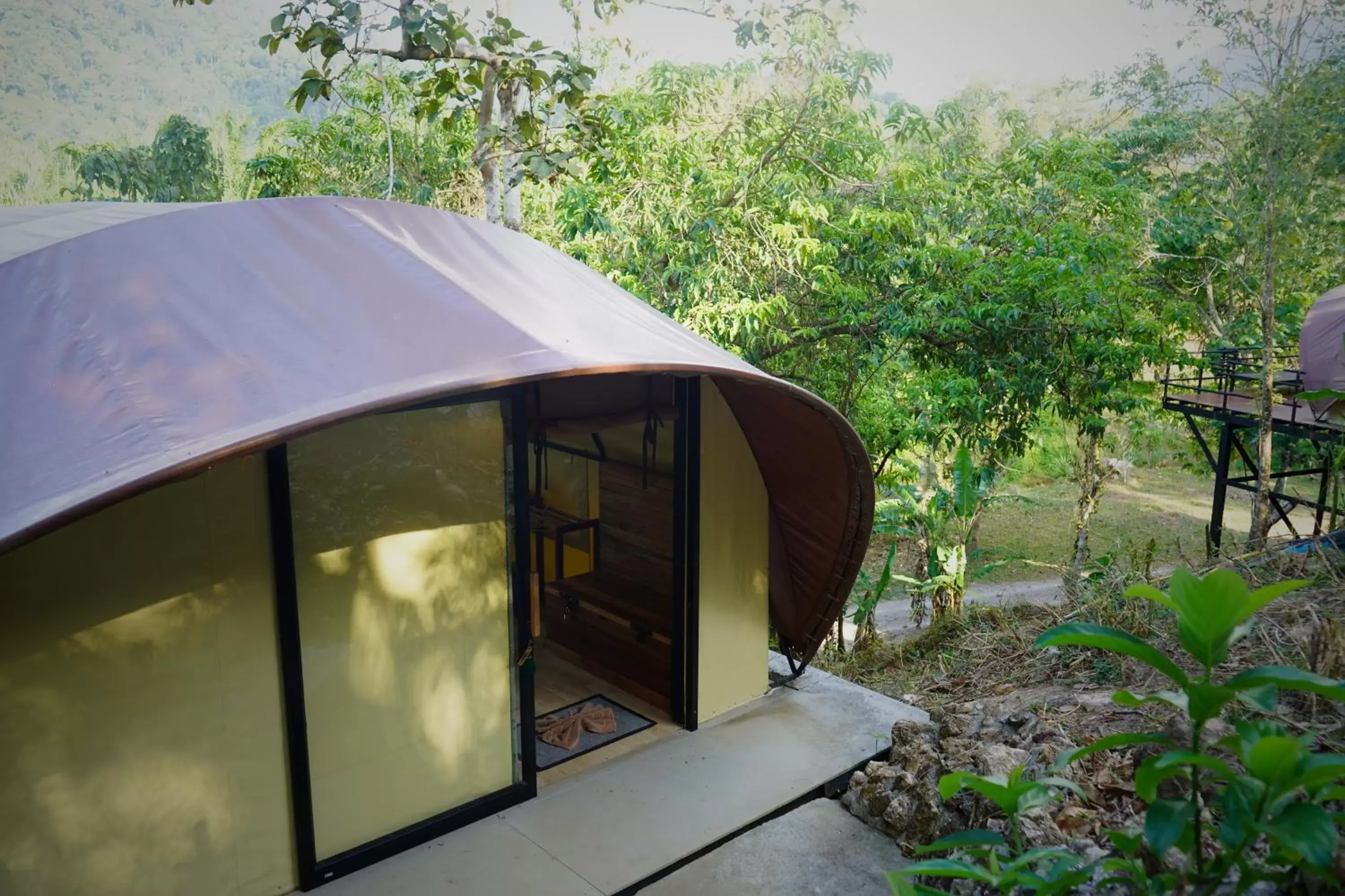 Facade/entrance in Kachonghills Tented Resort Trang