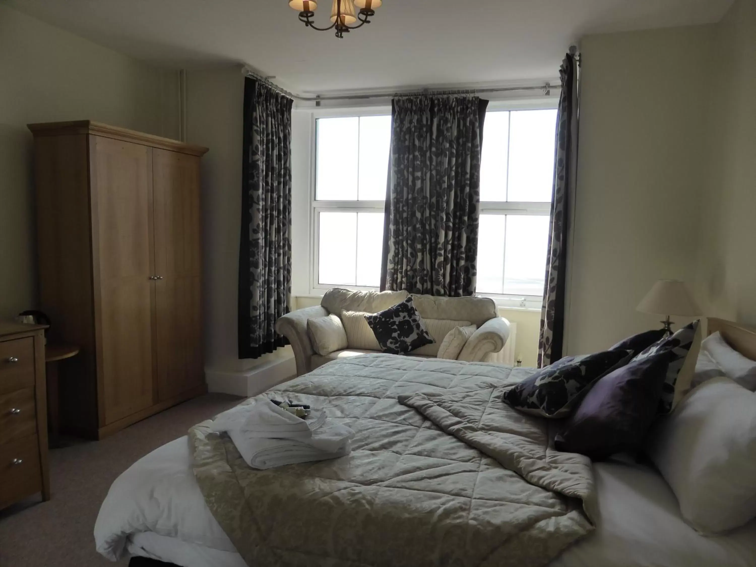 Bedroom, Bed in Bailey Ground Lodge