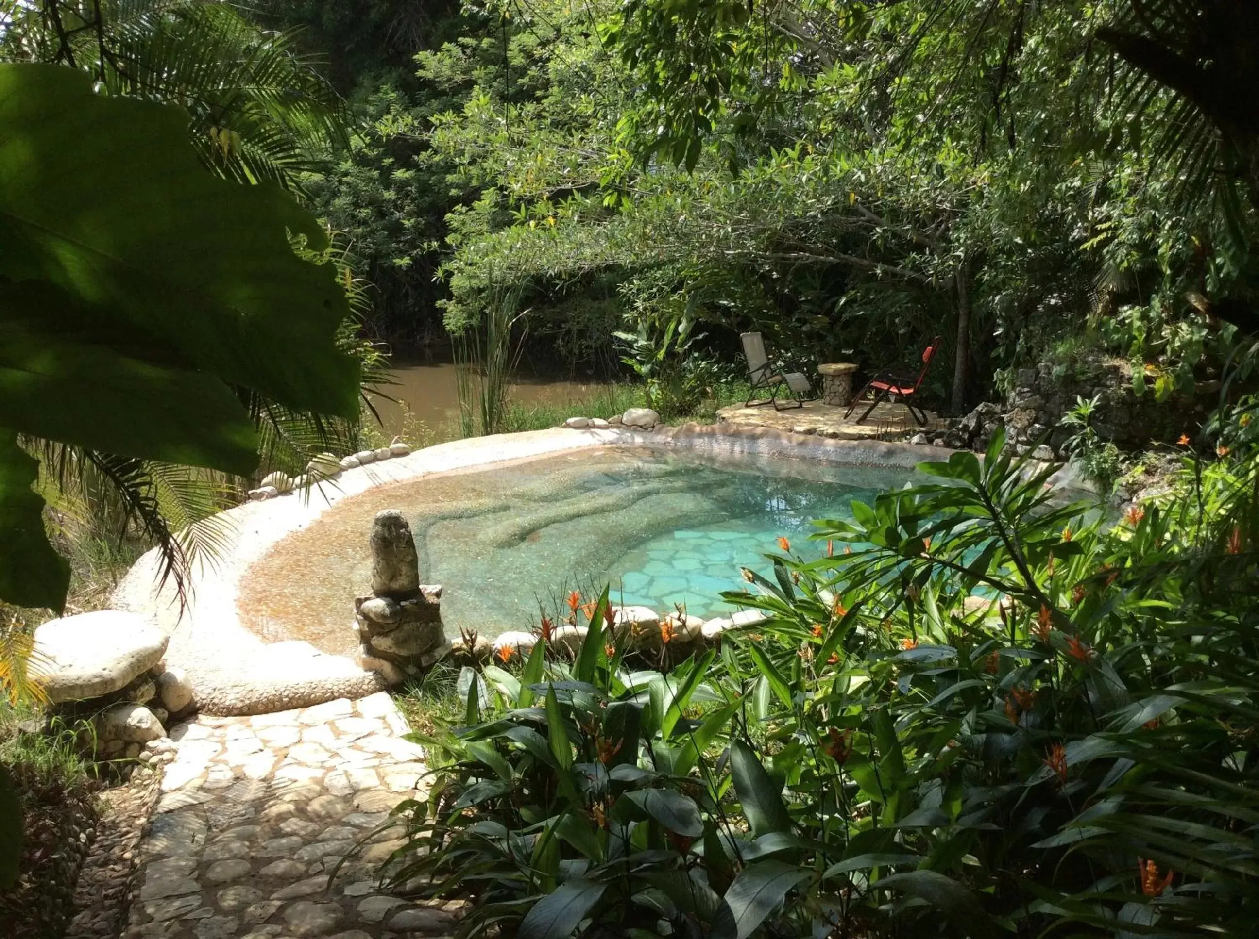 Swimming pool, Pool View in Hotel Boutique Quinta Chanabnal