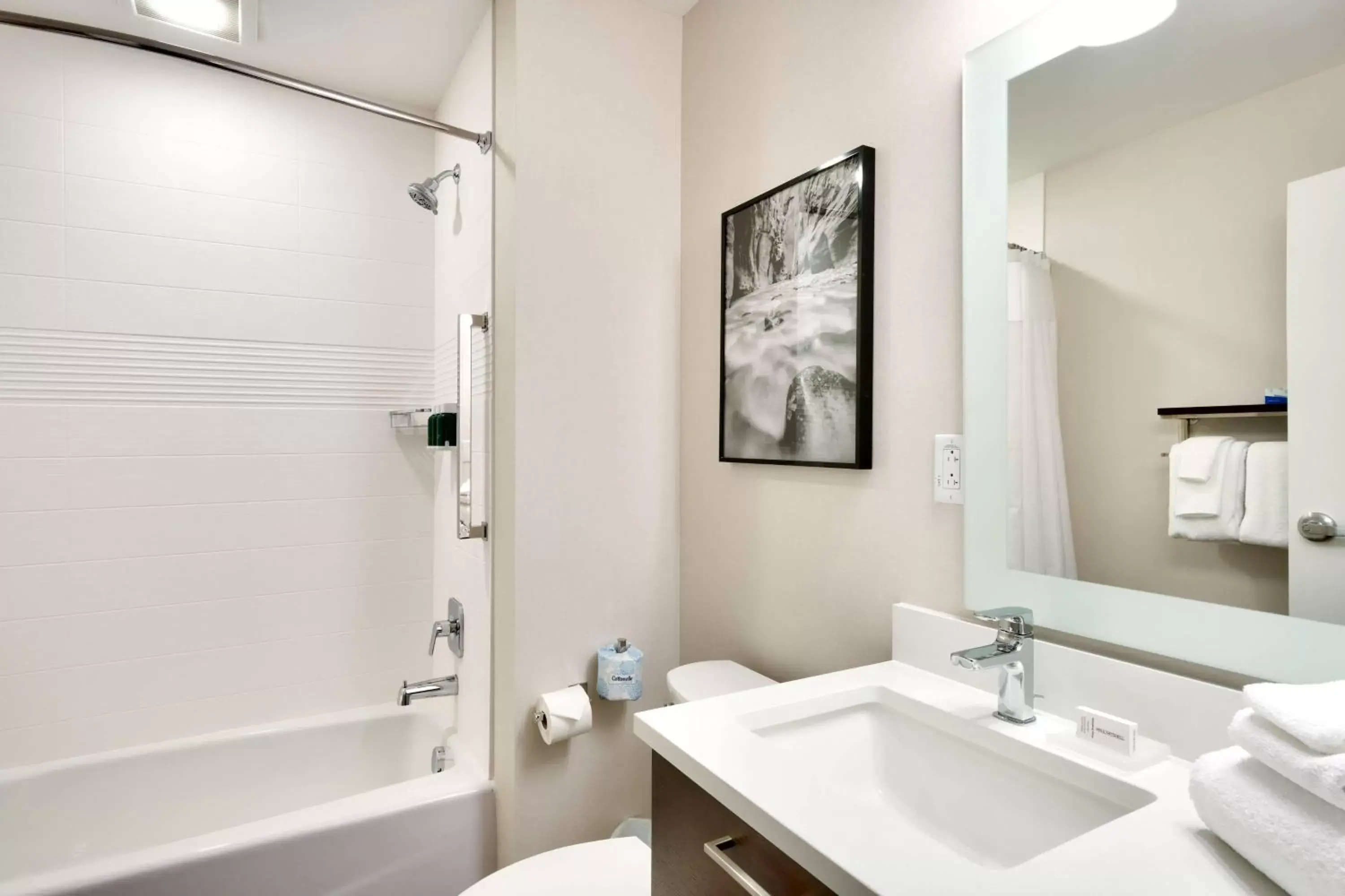 Bathroom in TownePlace Suites by Marriott Salt Lake City Downtown