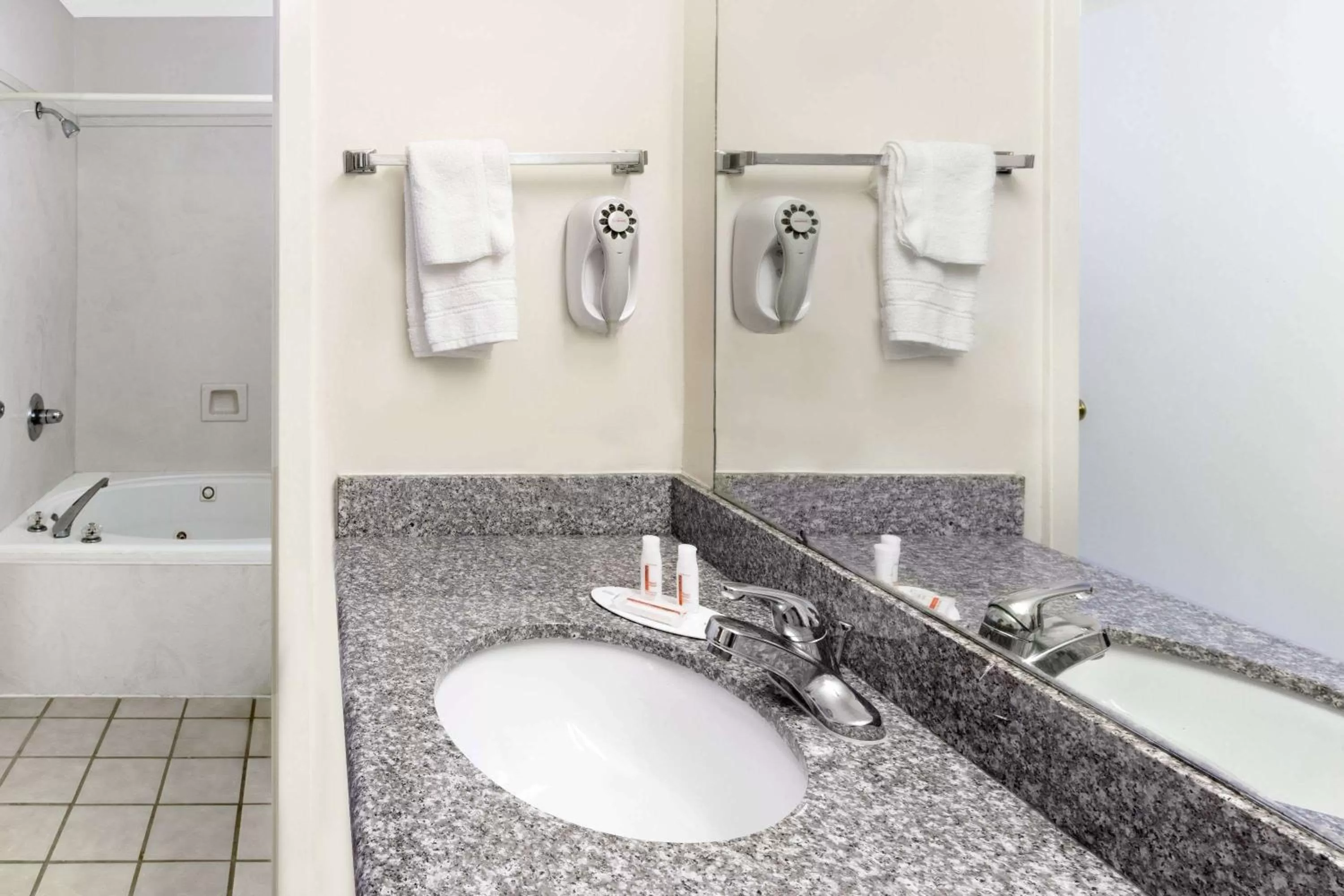 Bathroom in Super 8 by Wyndham Ocean Springs Biloxi