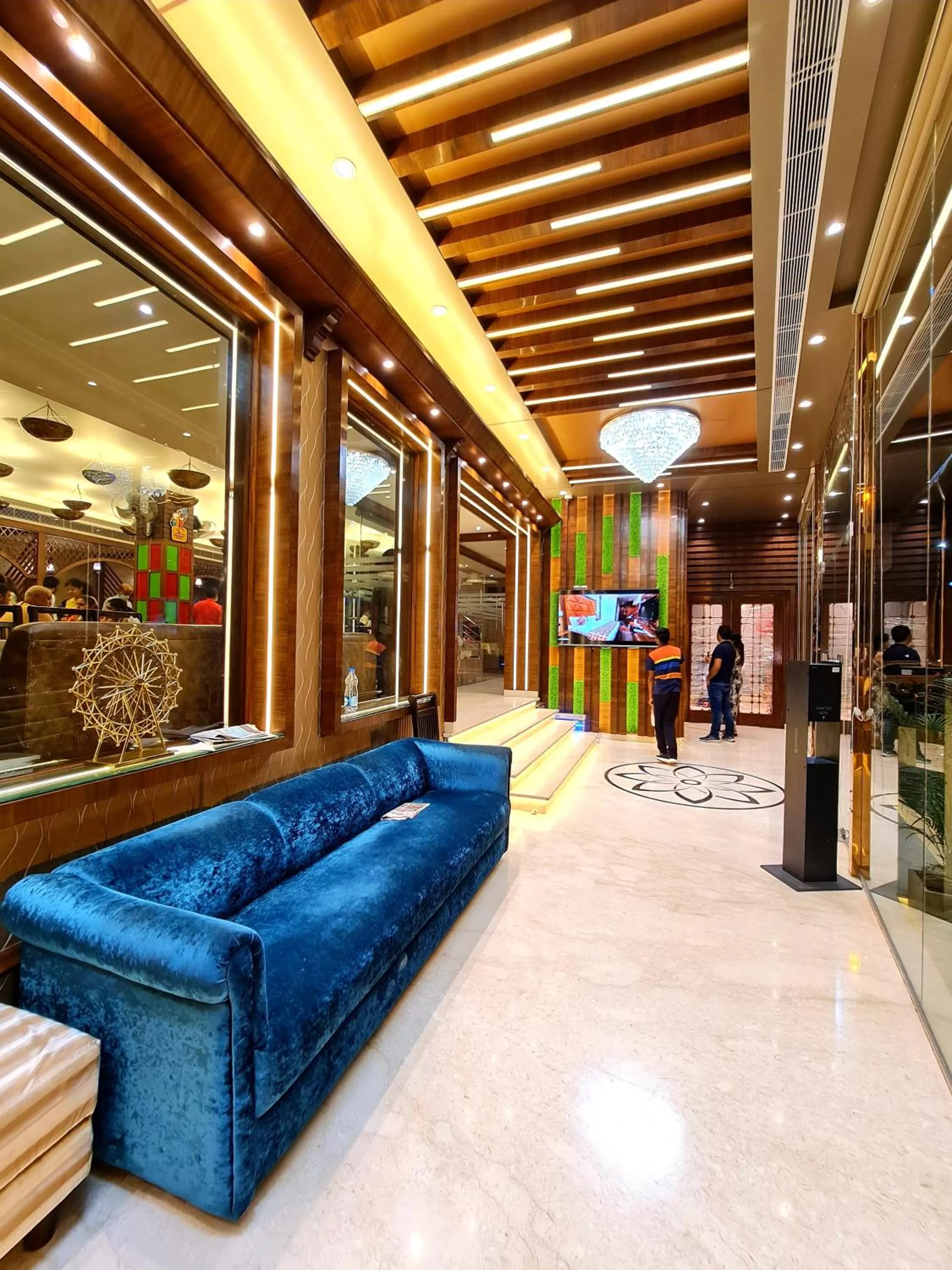 Lobby or reception in Hotel Makhan Residency