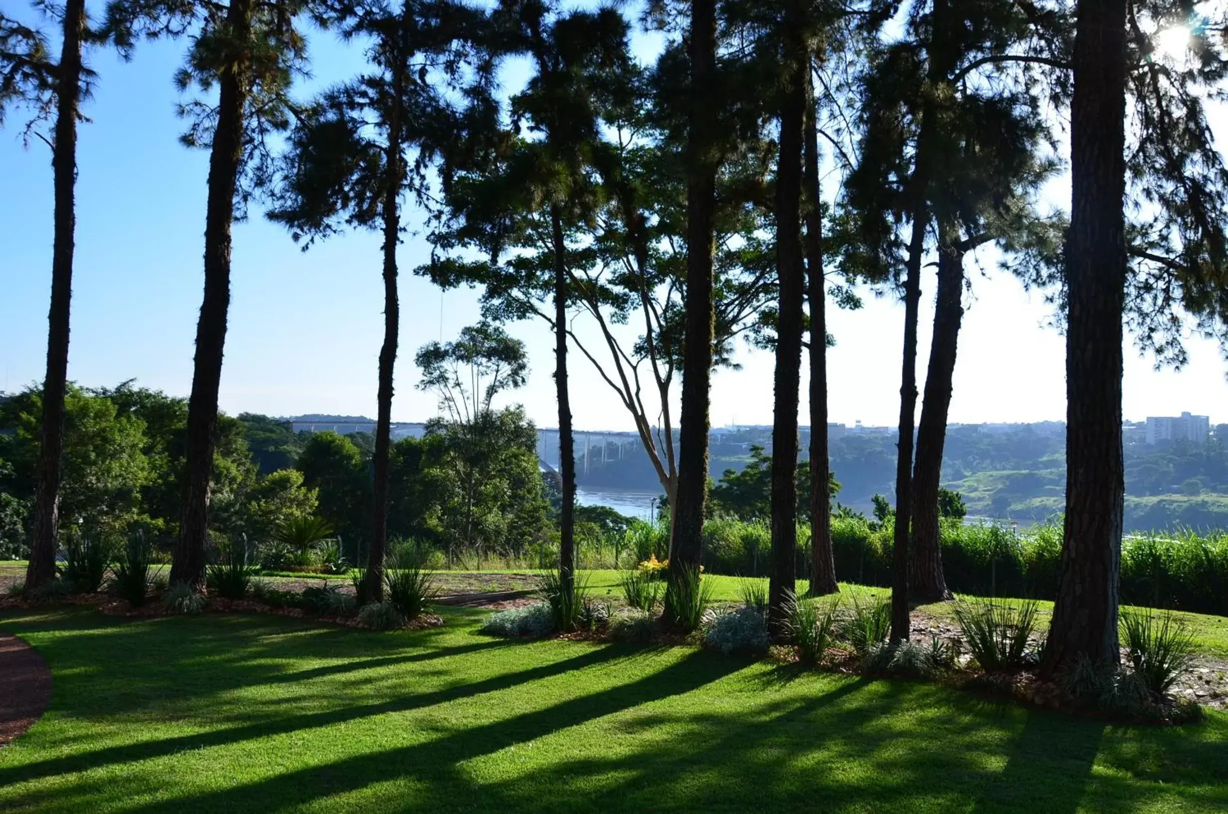 Garden in Hotel Casino Acaray