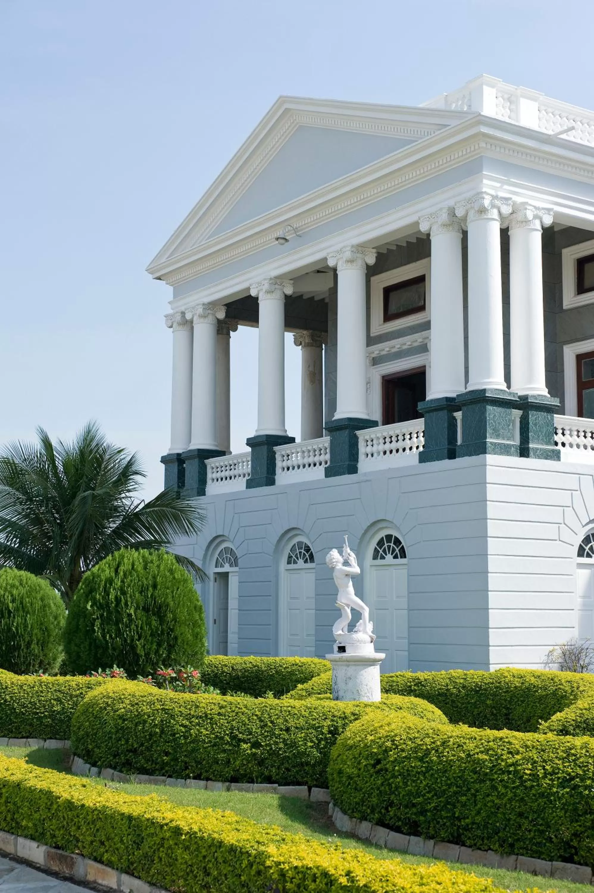 Property building in Taj Falaknuma Palace