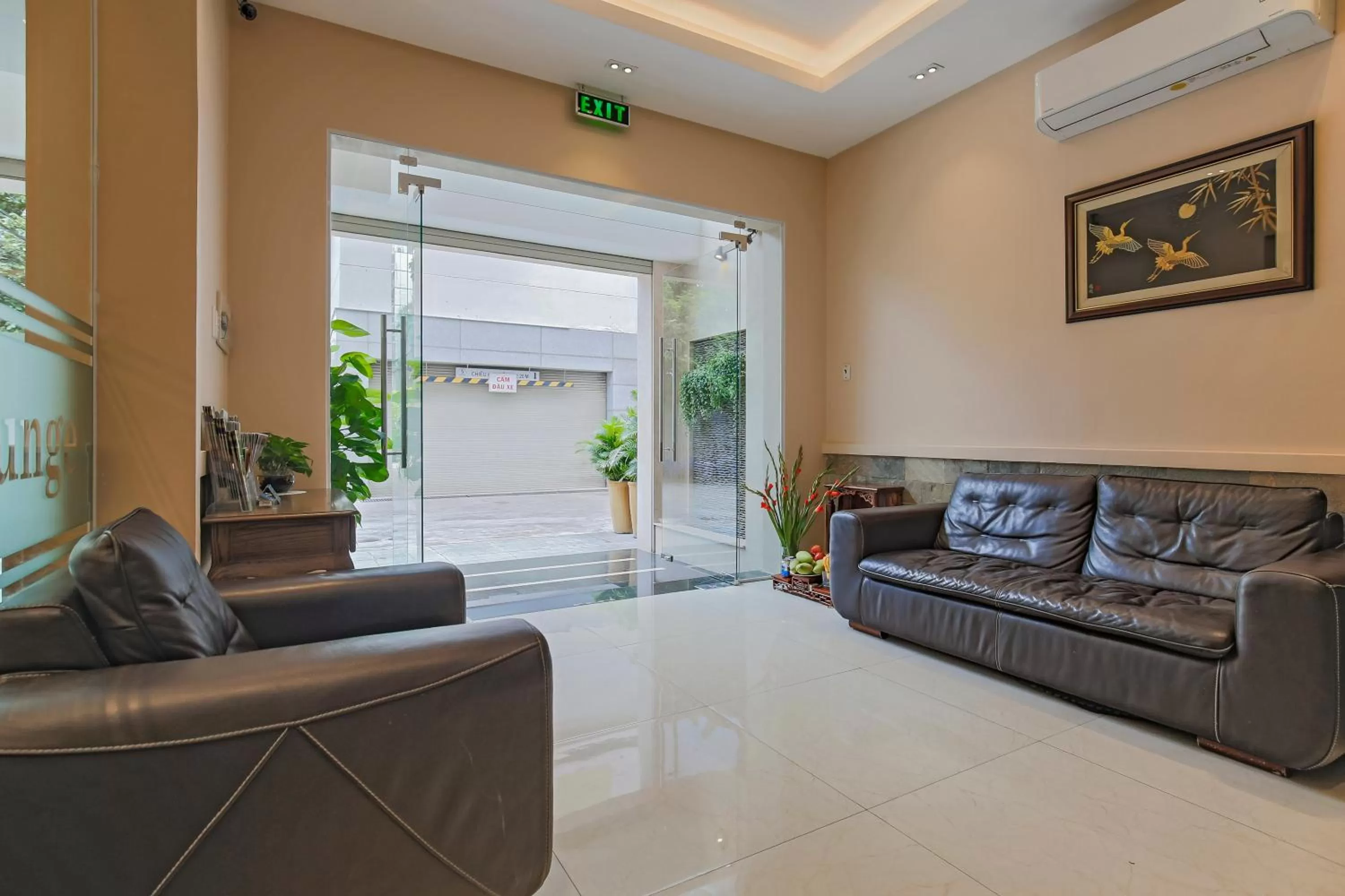 Lobby or reception in Hoang Lan Hotel