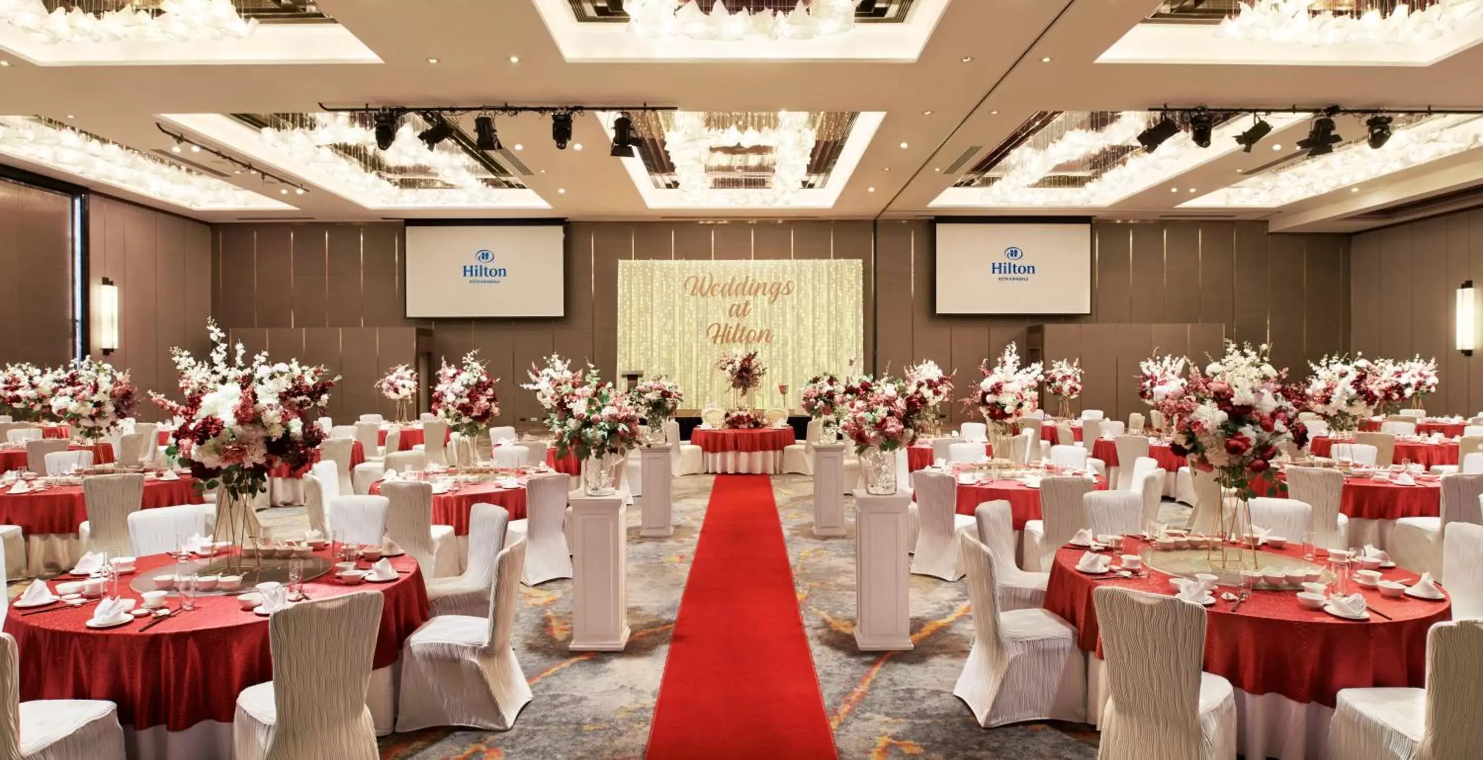 wedding, Banquet Facilities in Hilton Kota Kinabalu