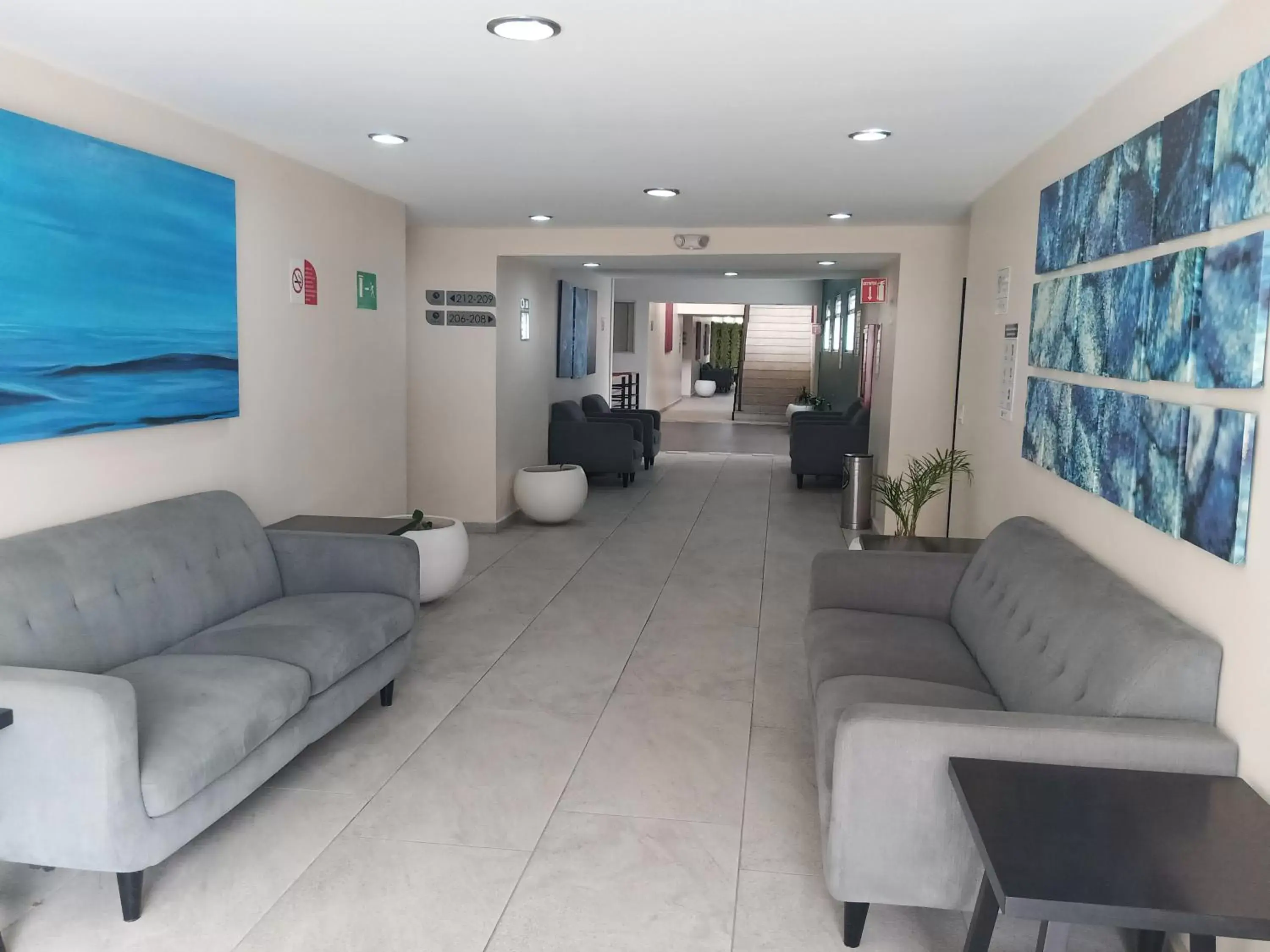 Area and facilities, Lobby/Reception in Baja Inn Hoteles Ensenada