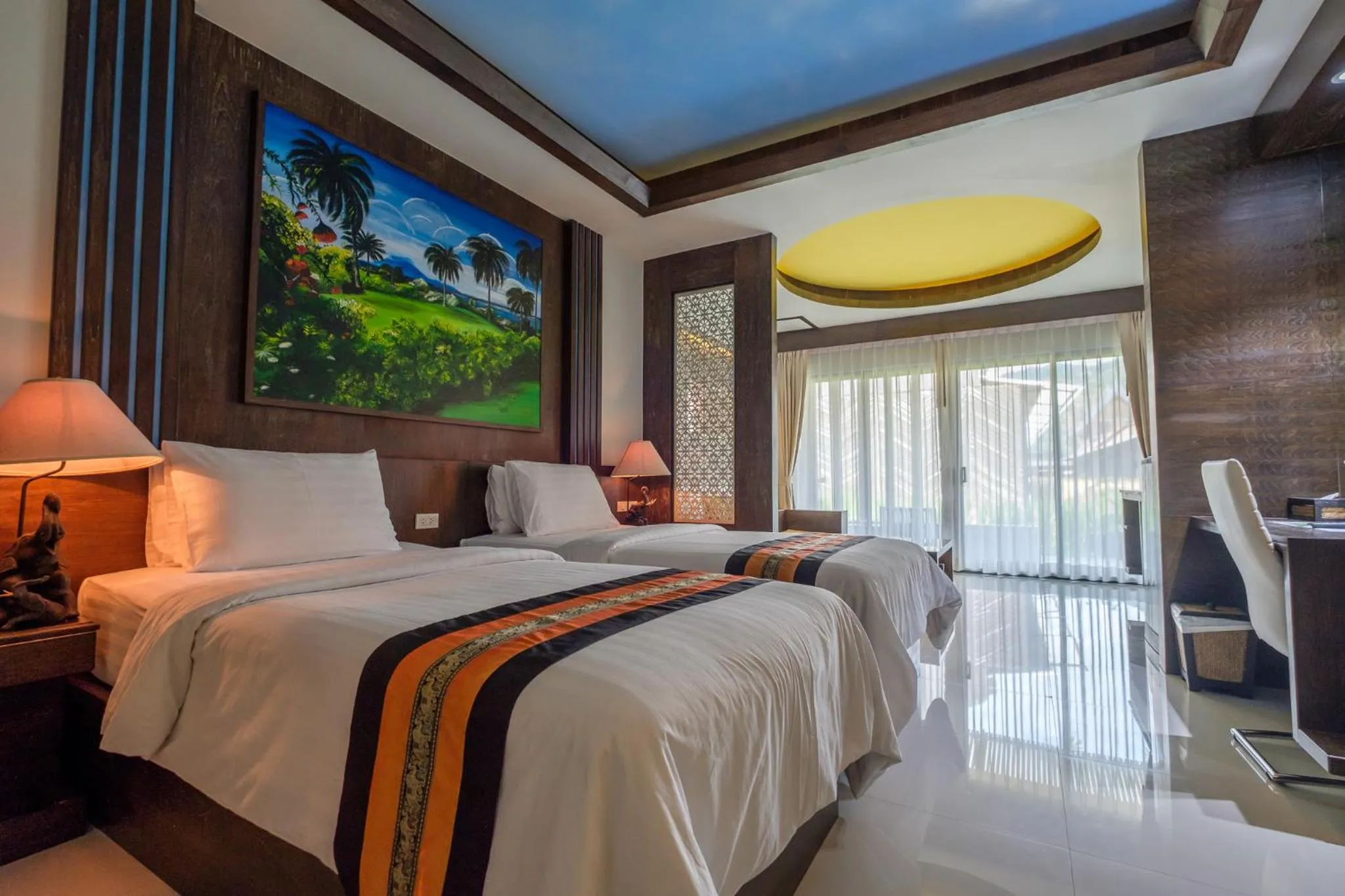 Bed in Naina Resort & Spa - SHA Extra Plus