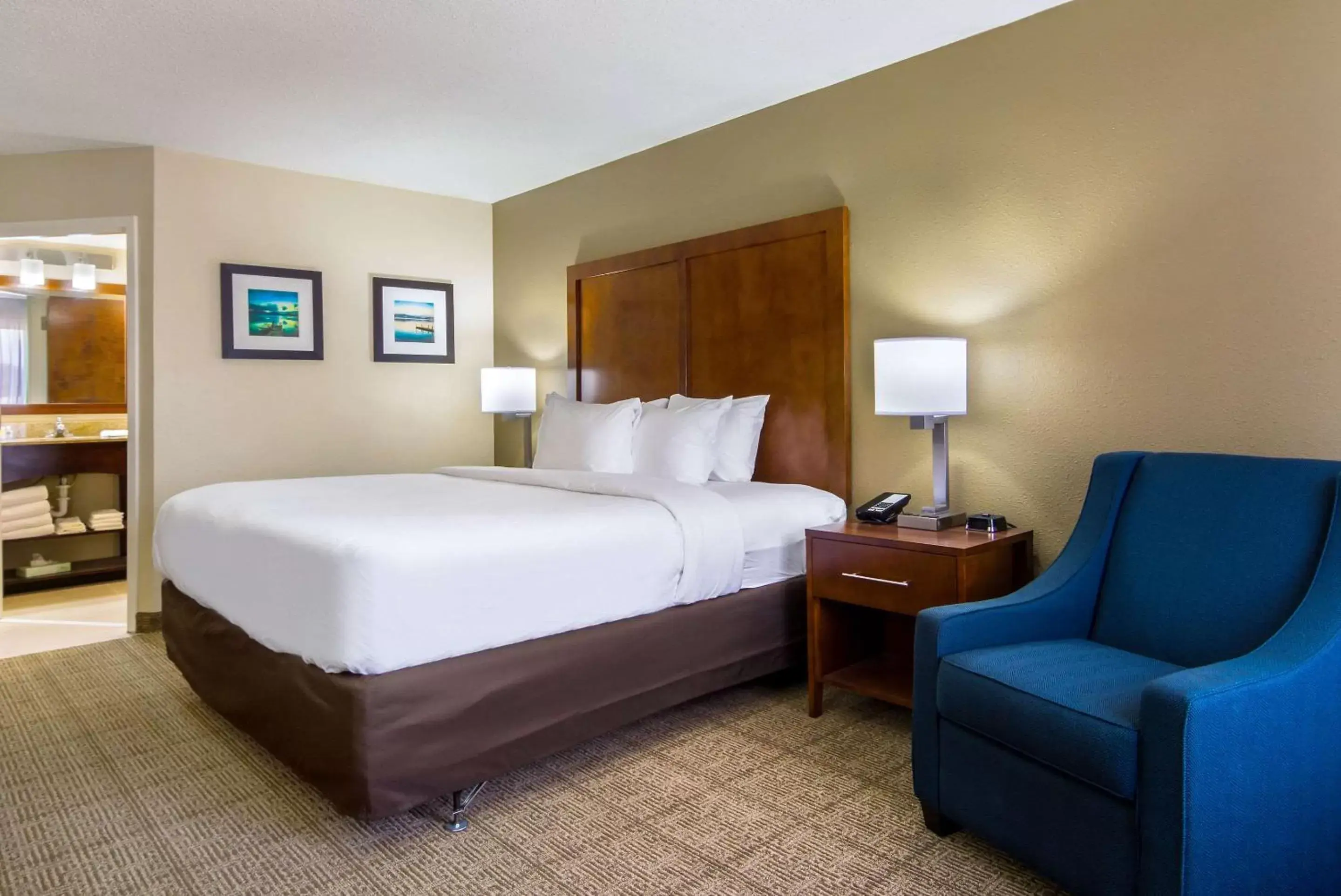 Photo of the whole room, Bed in Comfort Inn Acworth - Kennesaw Northwest