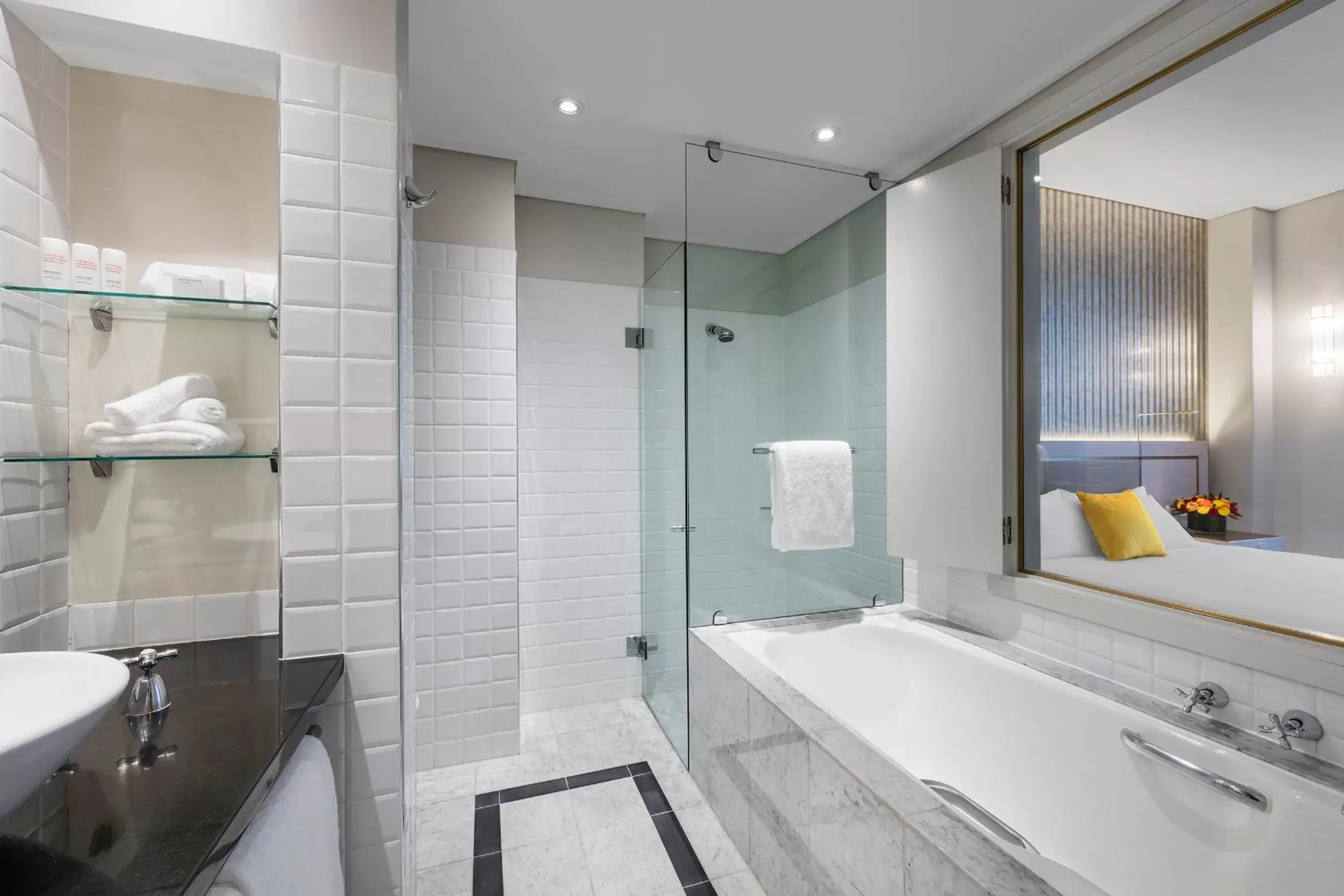 Shower, Bathroom in Radisson Blu Plaza Hotel Sydney