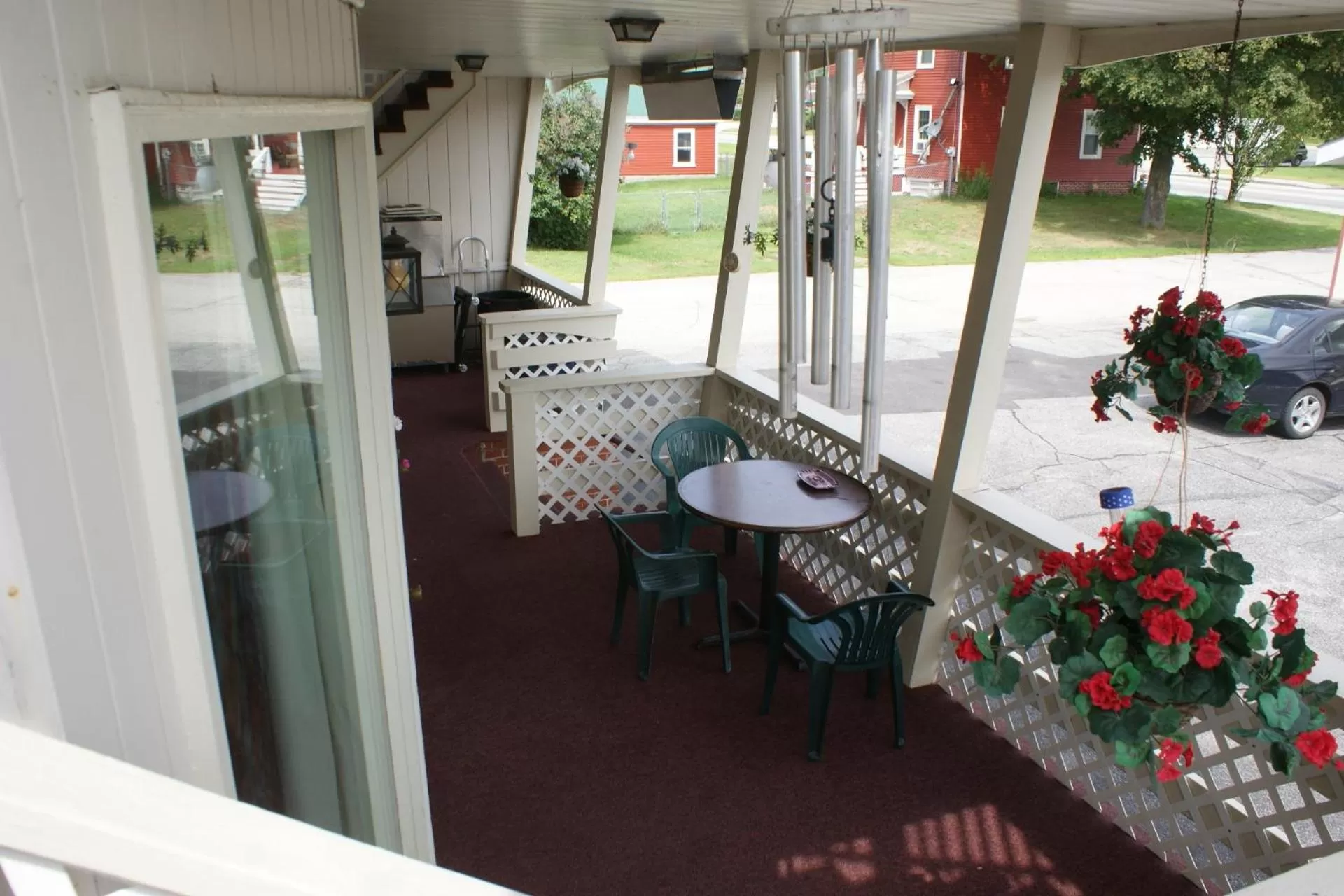 Patio in Northern Peaks Motor Inn
